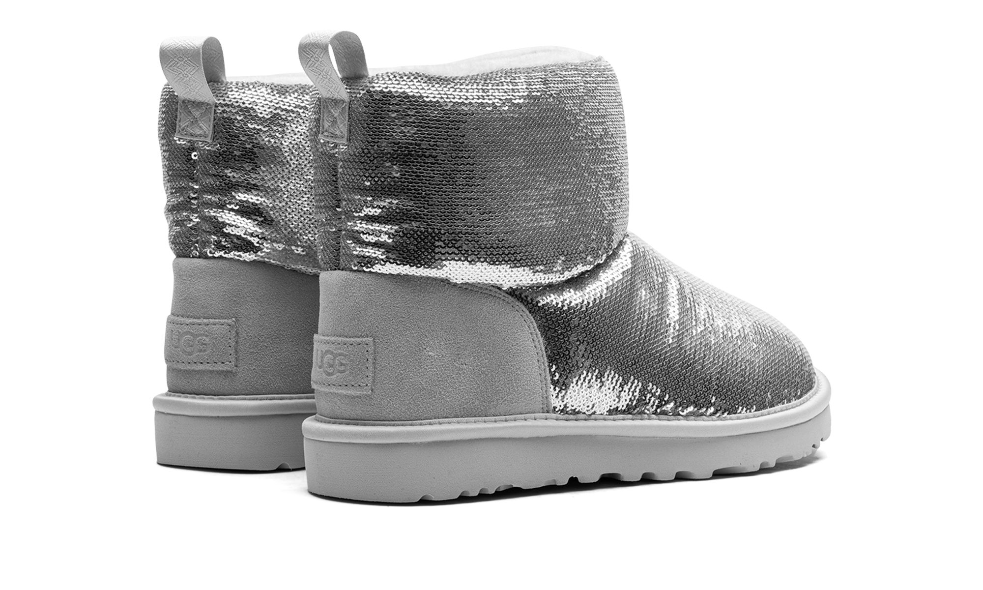 Classic Mini Boot Women "Mirror Ball Silver"
