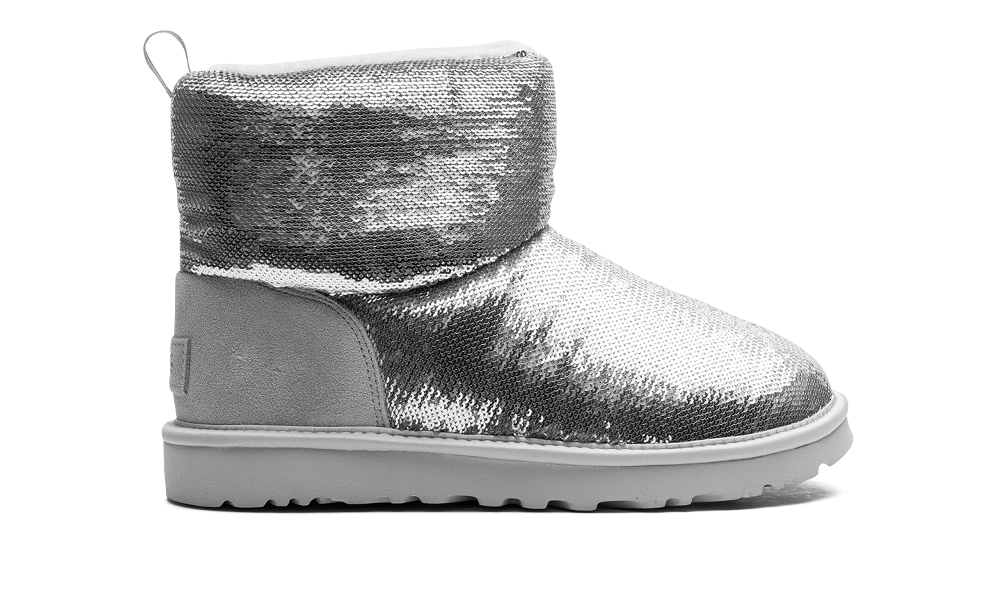Classic Mini Boot Women "Mirror Ball Silver"