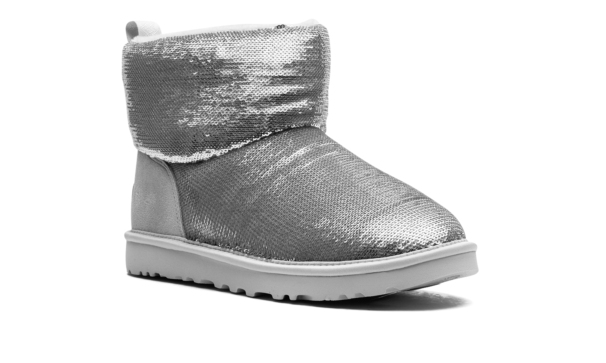 Classic Mini Boot Women "Mirror Ball Silver"