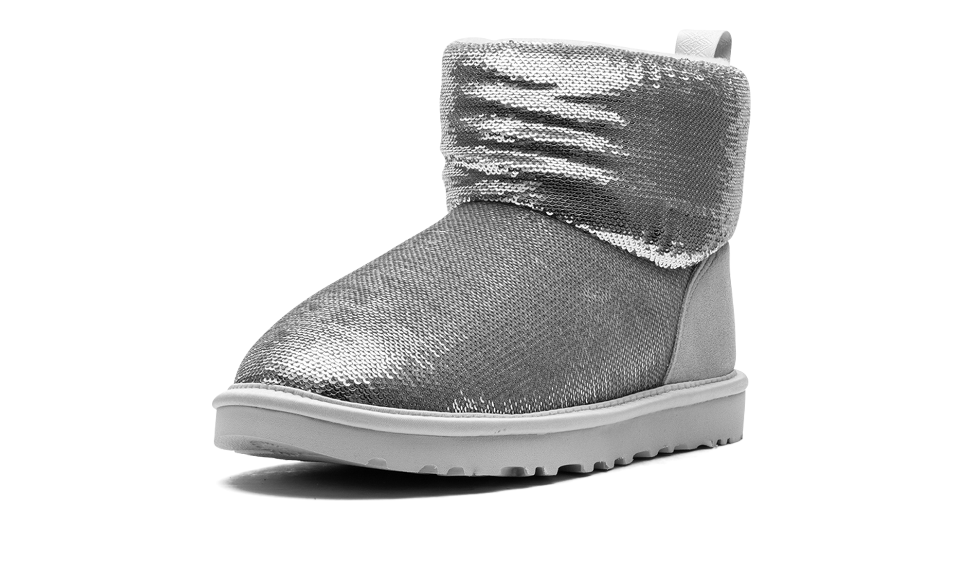 Classic Mini Boot Women "Mirror Ball Silver"