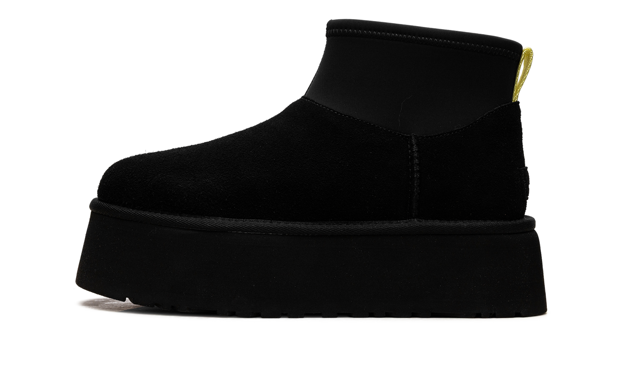 Classic Mini Dipper Boot Women "Black Yellow"