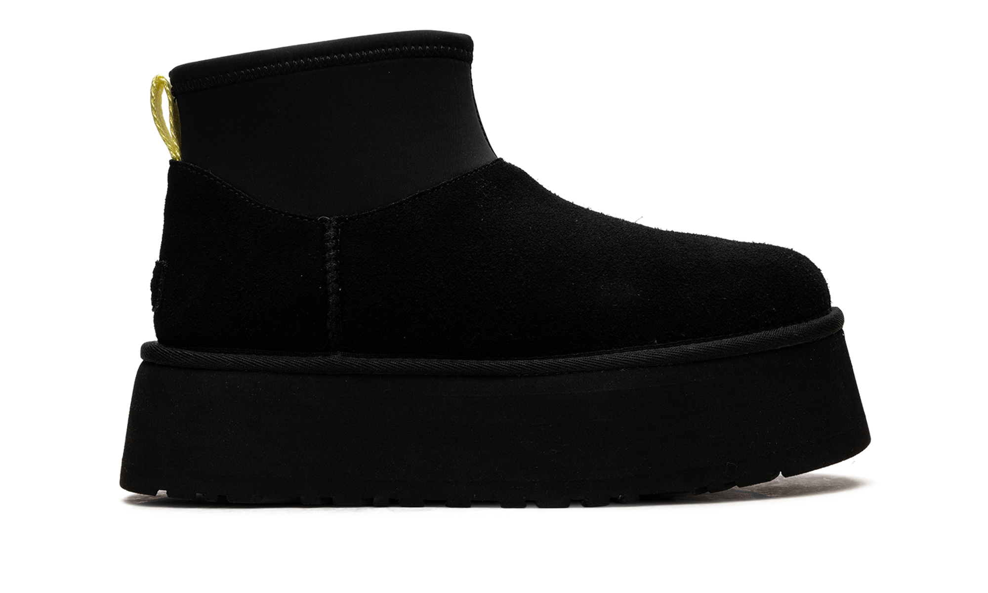 Classic Mini Dipper Boot Women "Black Yellow"