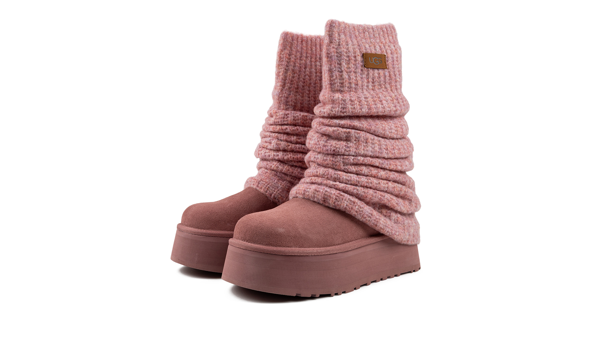 Classic Mini Dipper Legwarmer Boot Women "Pink Dawn"