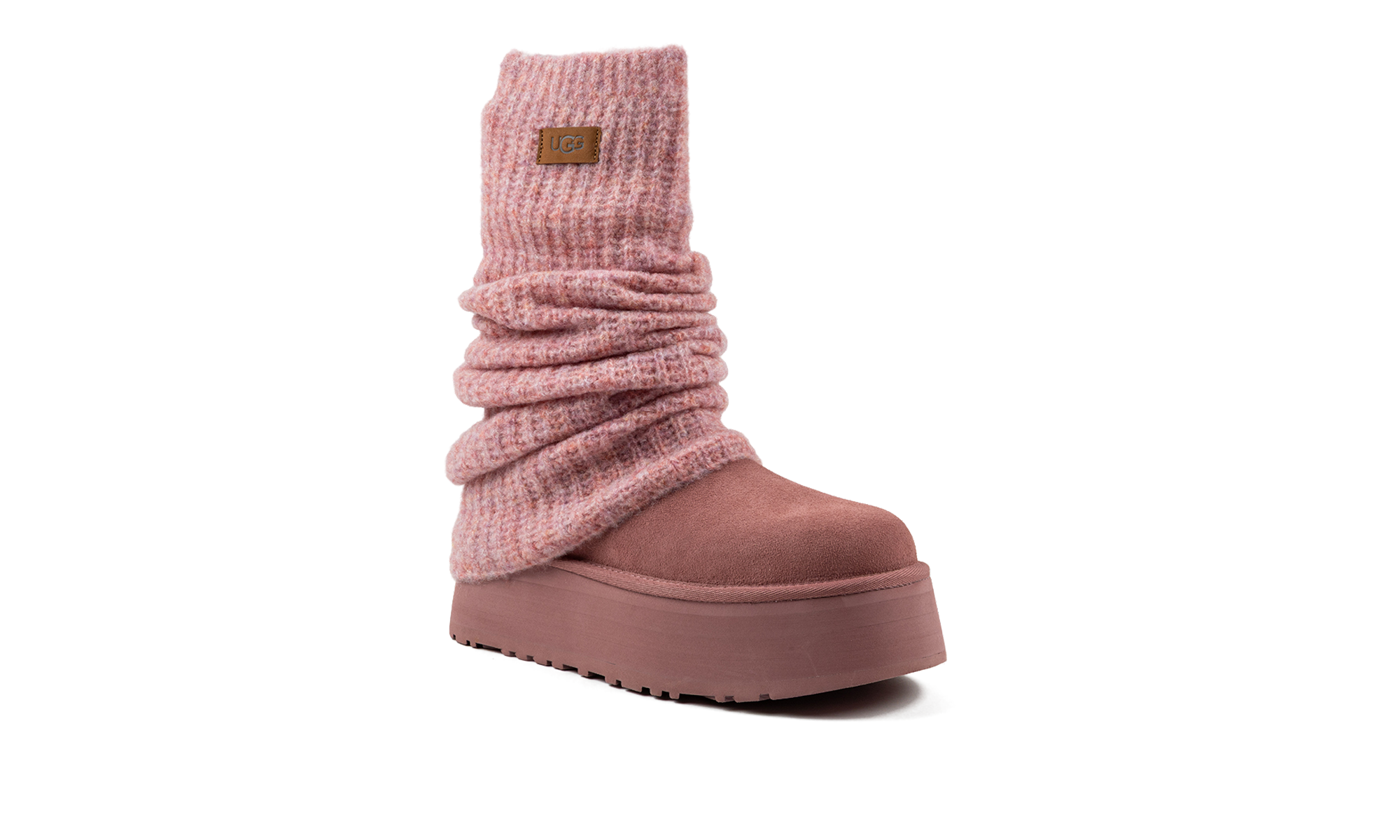 Classic Mini Dipper Legwarmer Boot Women "Pink Dawn"