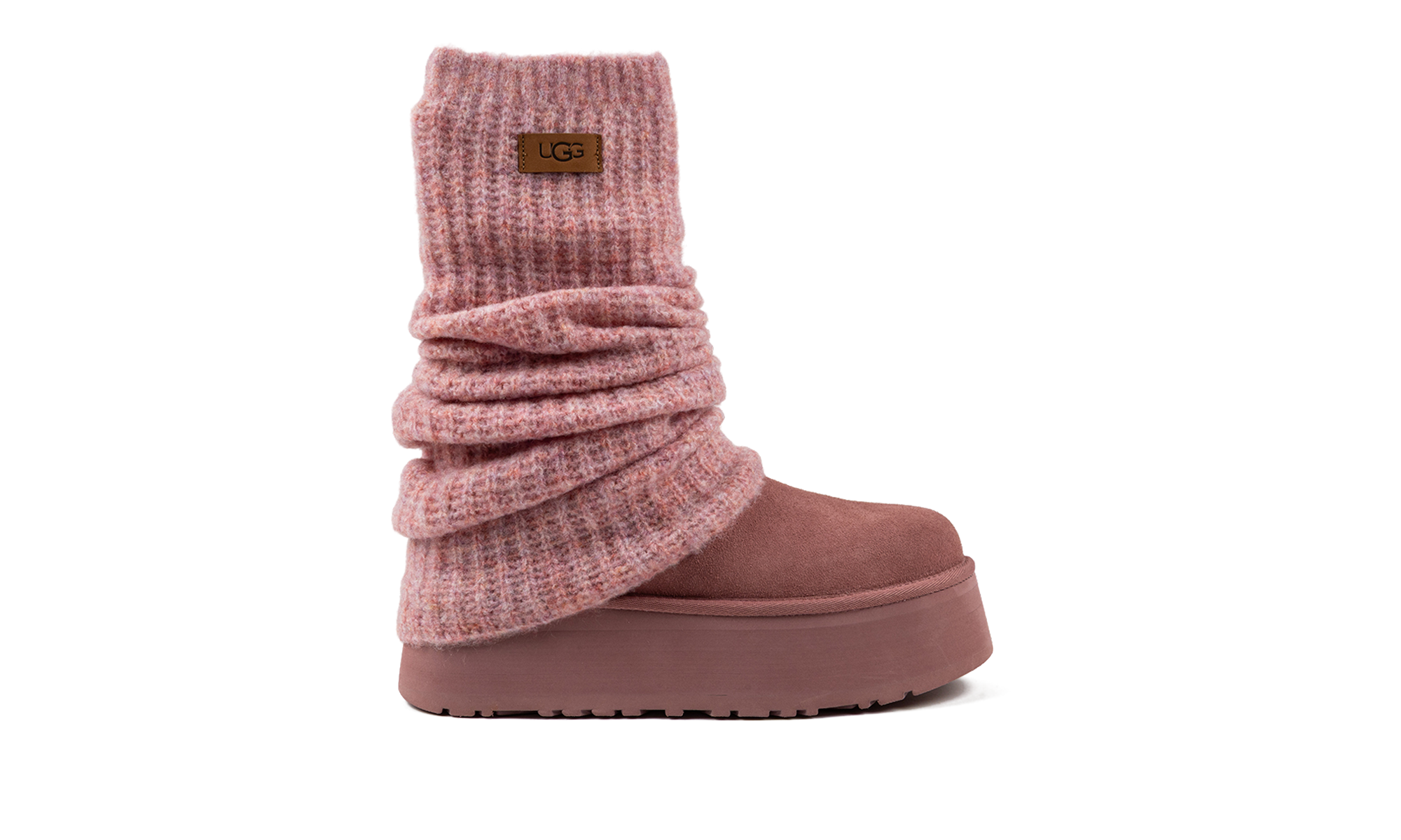 Classic Mini Dipper Legwarmer Boot Women "Pink Dawn"