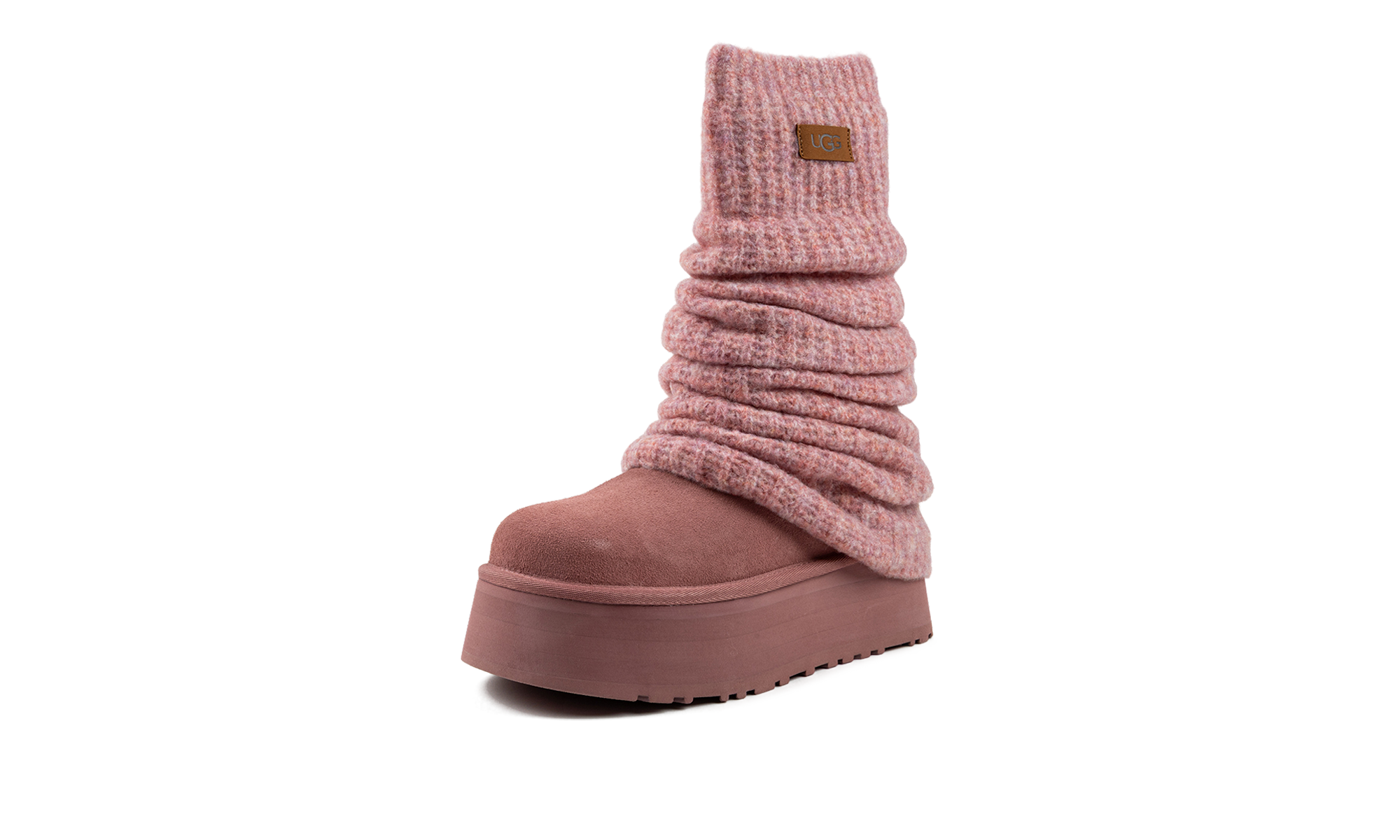Classic Mini Dipper Legwarmer Boot Women "Pink Dawn"