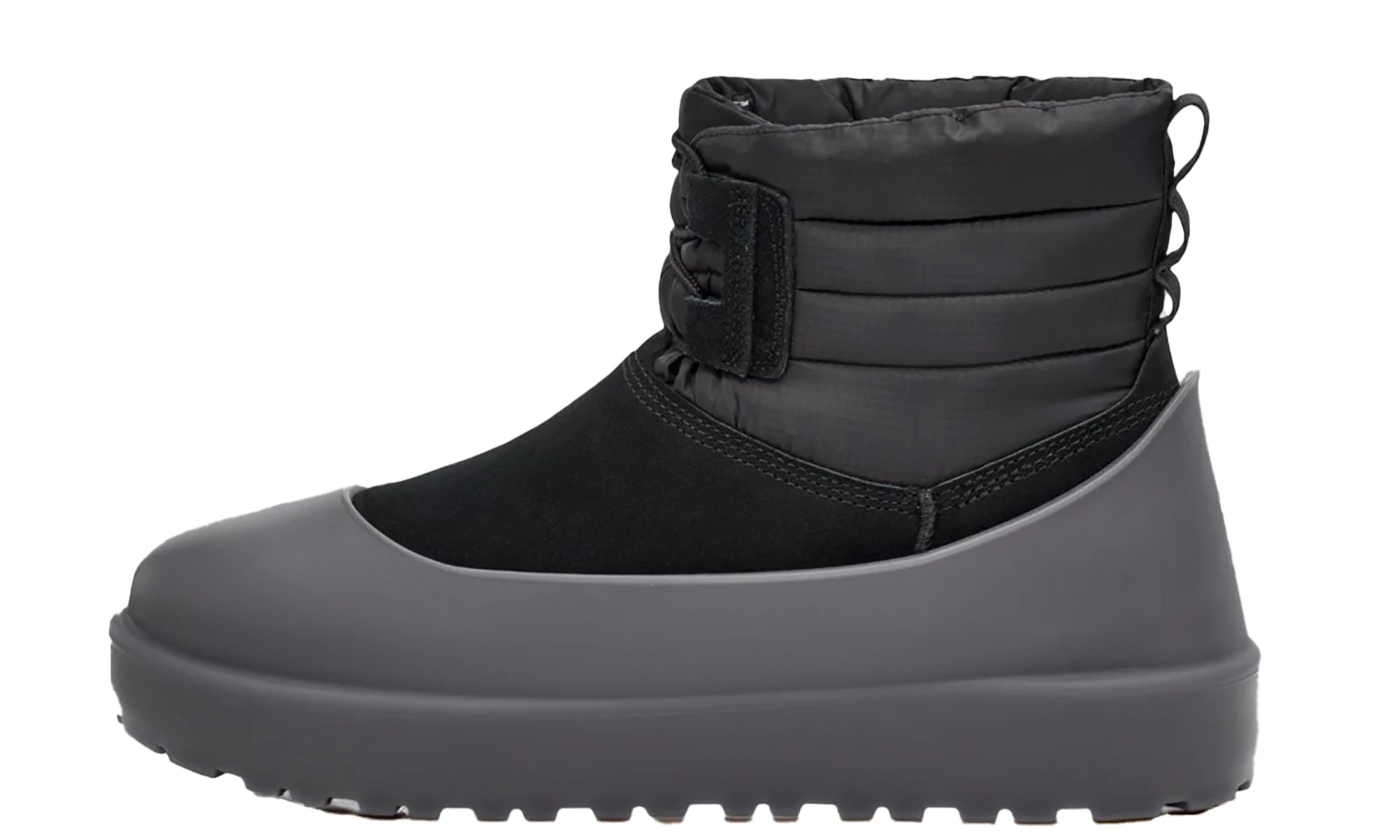 Classic Mini Lace Up Weather Women "Grey/black"