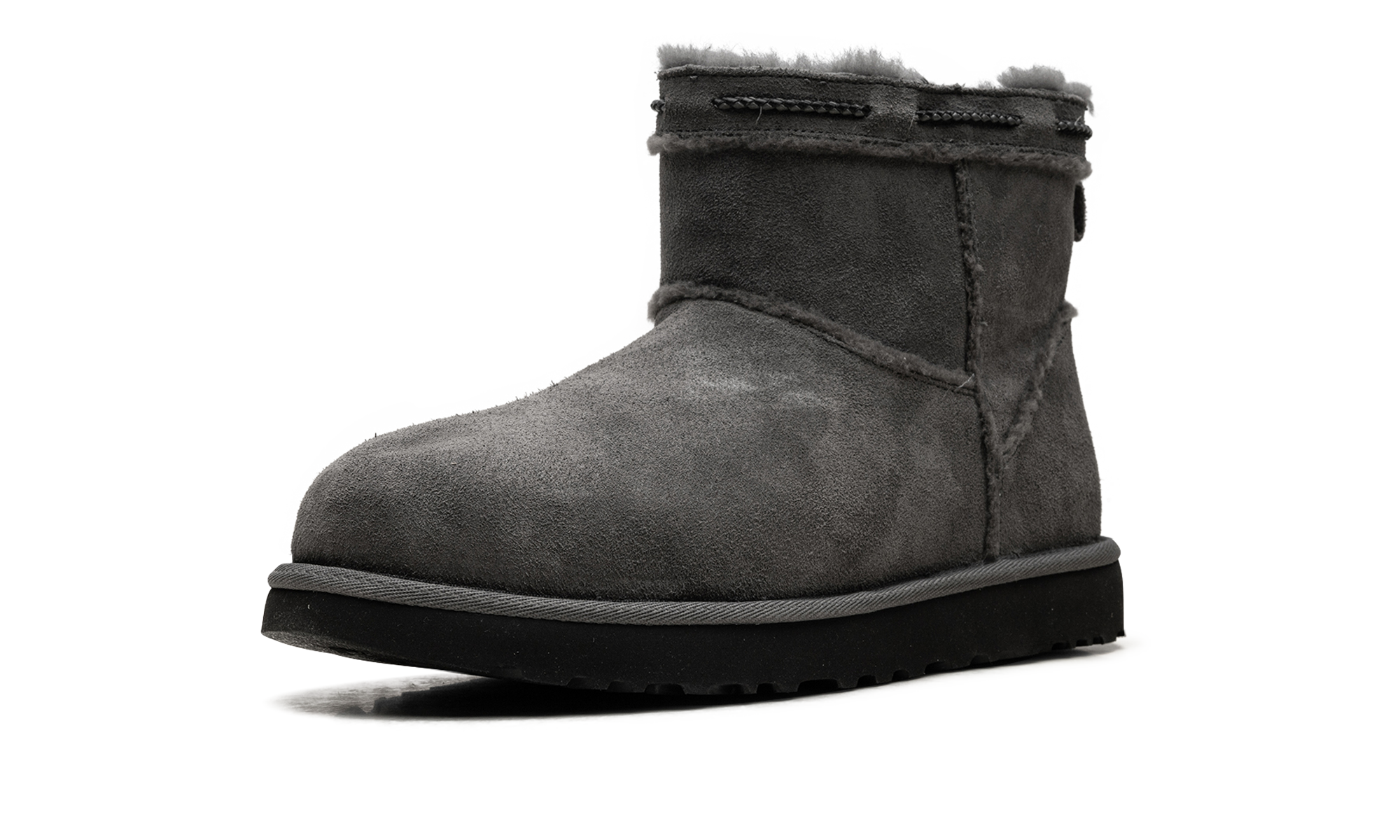 Classic Mini Shearling Braid Women "Charcoal"