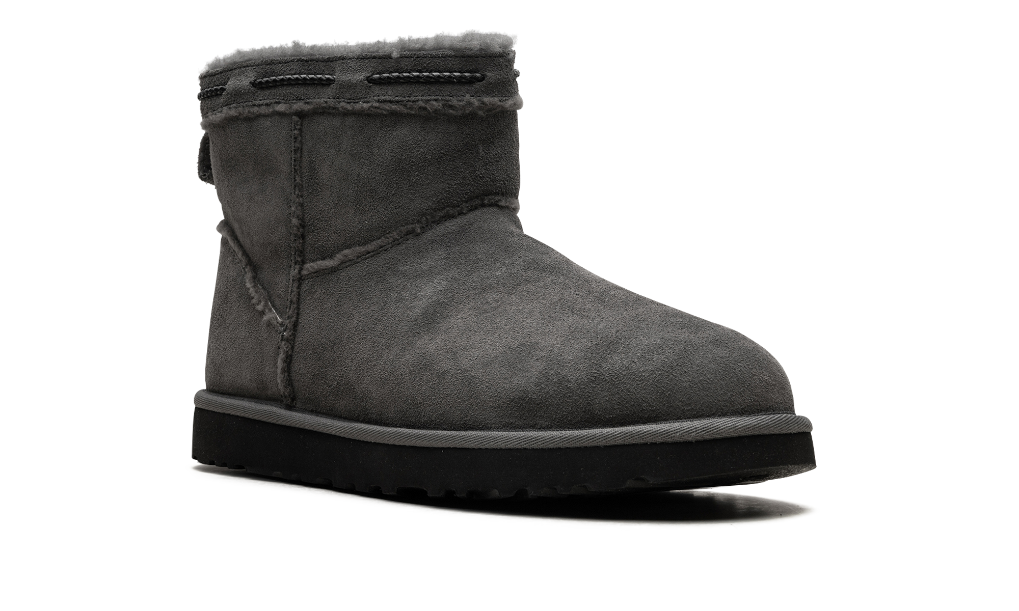 Classic Mini Shearling Braid Women "Charcoal"