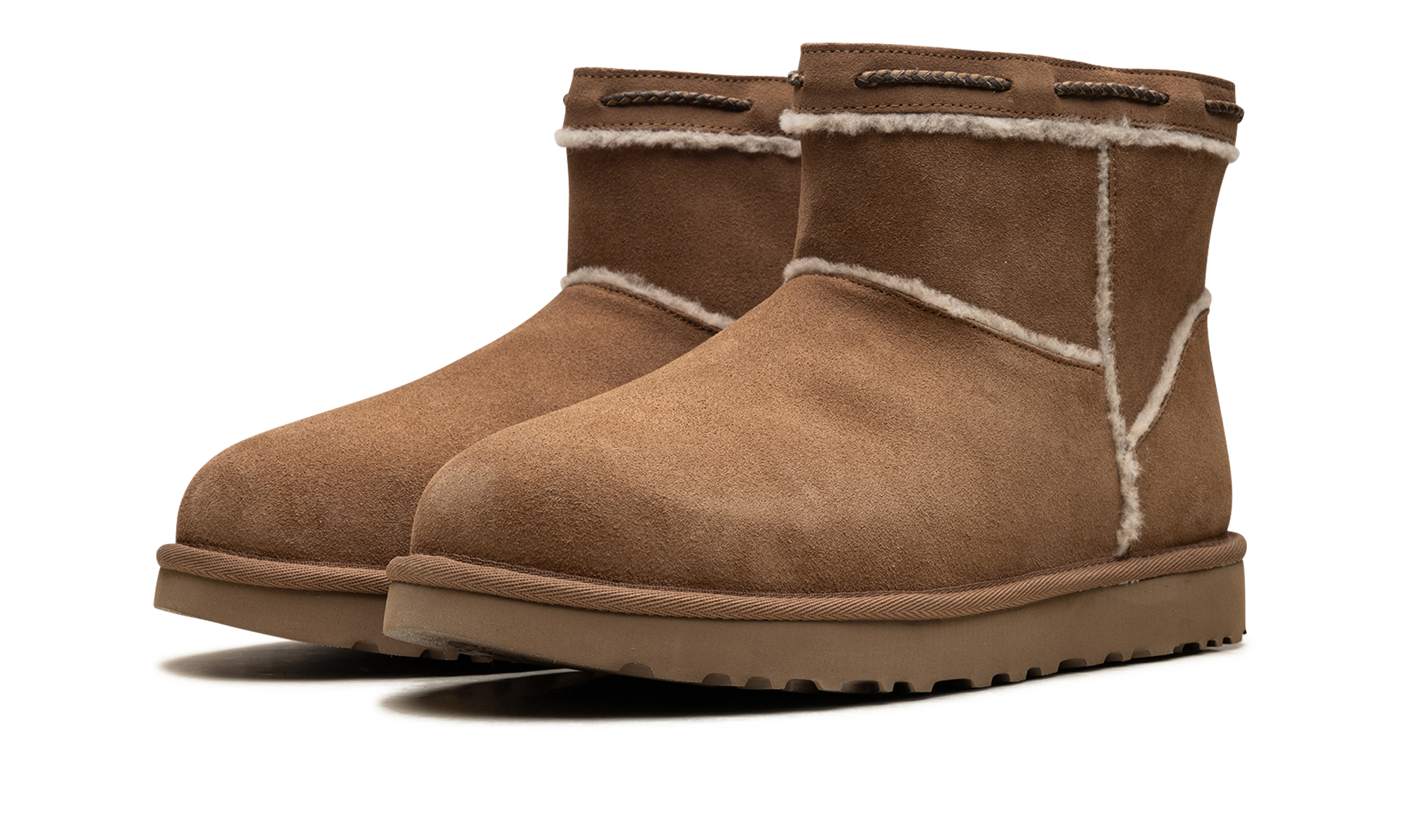 Classic Mini Shearling Braid Women "Chestnut"