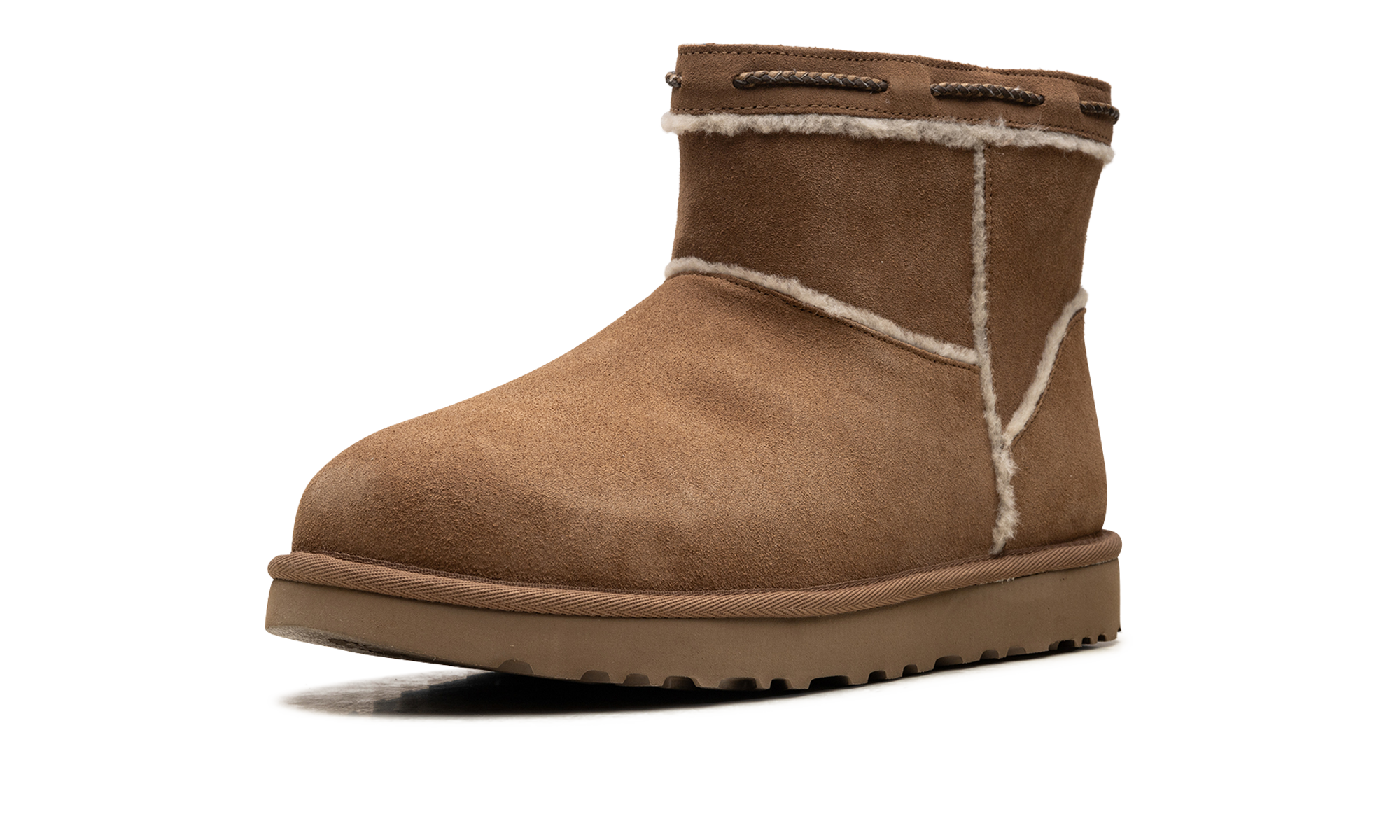 Classic Mini Shearling Braid Women "Chestnut"