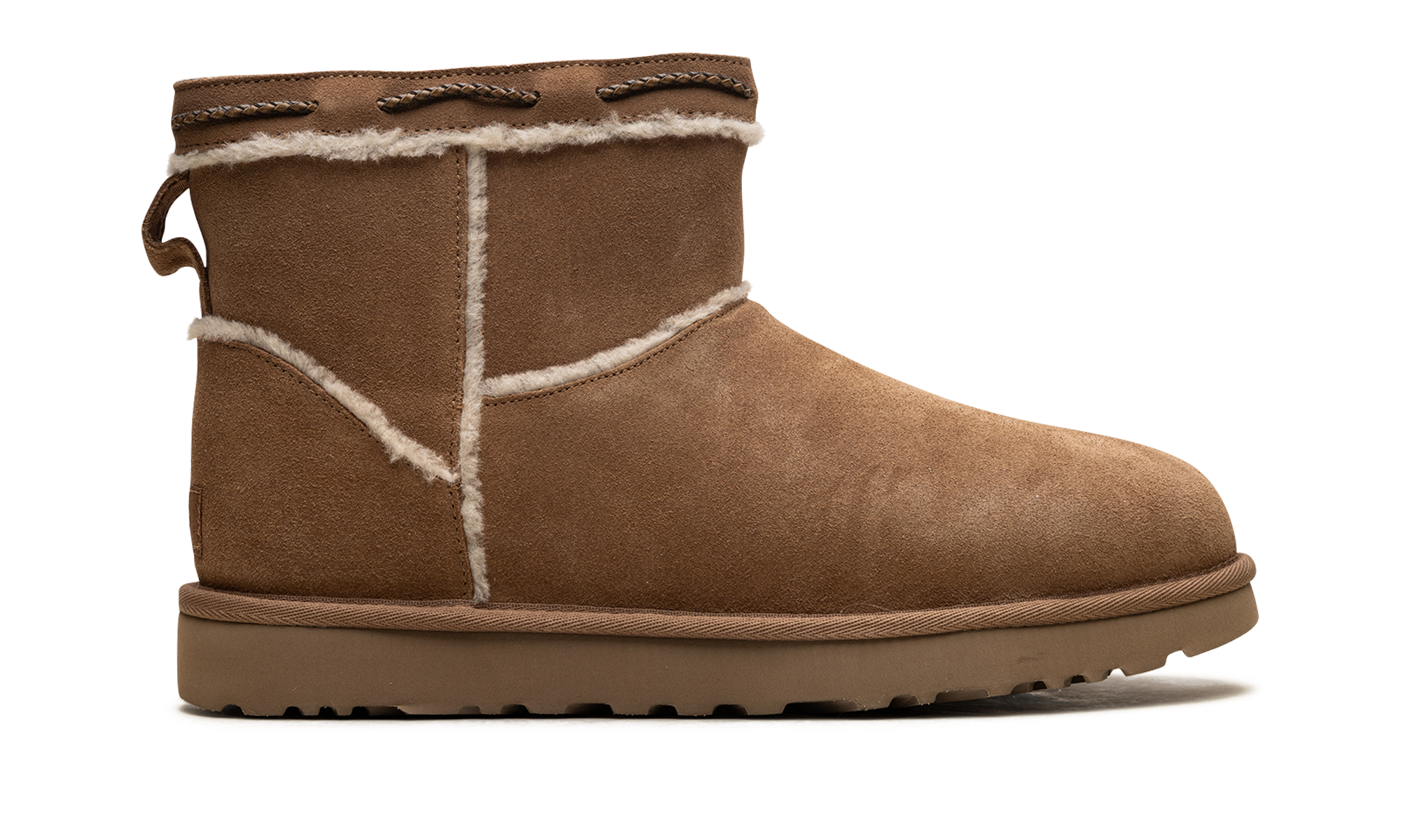 Classic Mini Shearling Braid Women "Chestnut"