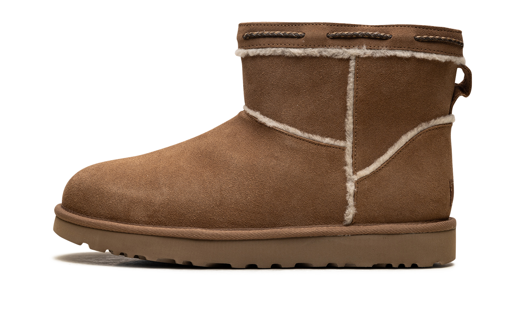Classic Mini Shearling Braid Women "Chestnut"
