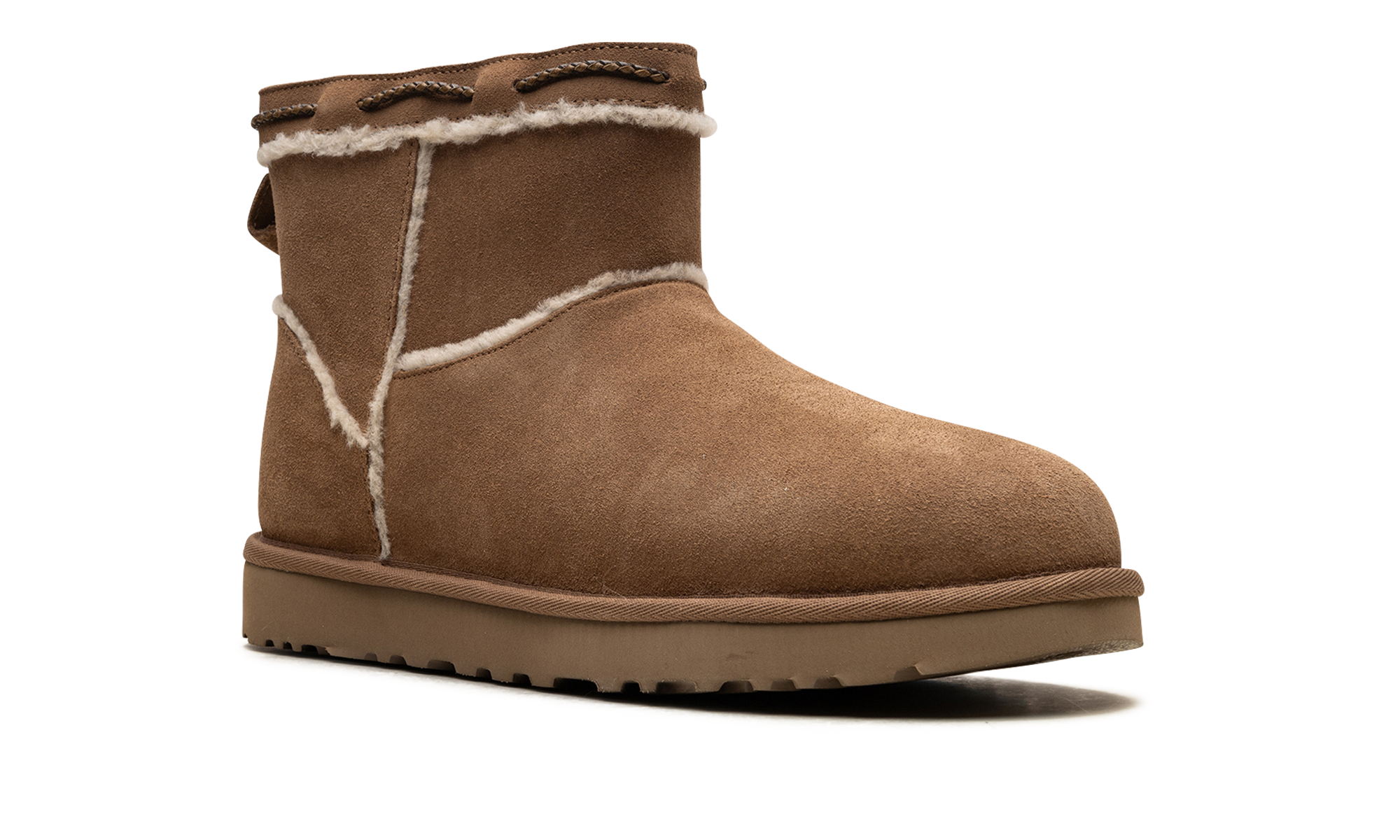 Classic Mini Shearling Braid Women "Chestnut"