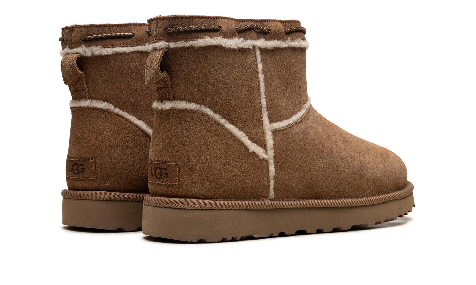Classic Mini Shearling Braid Women "Chestnut"