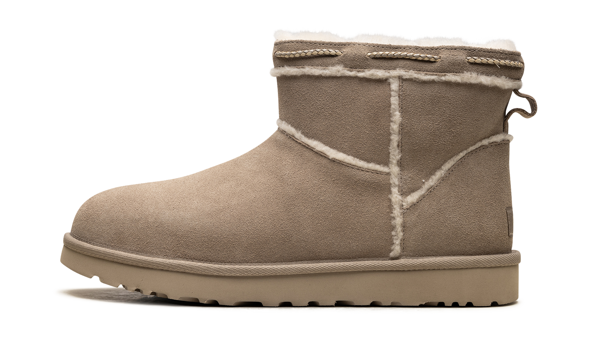 Classic Mini Shearling Braid Women "Dune"