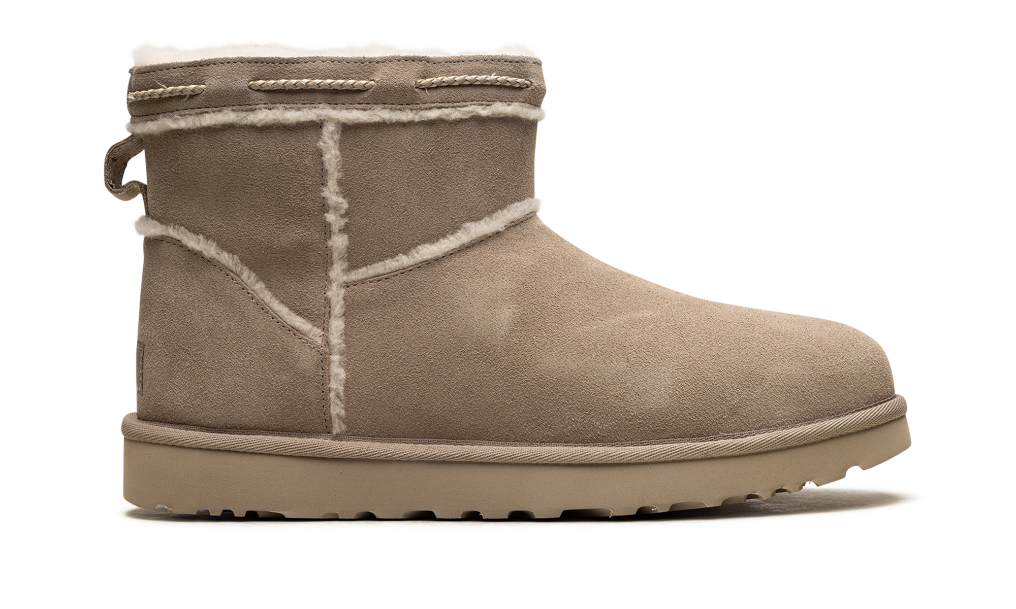 Classic Mini Shearling Braid Women "Dune"