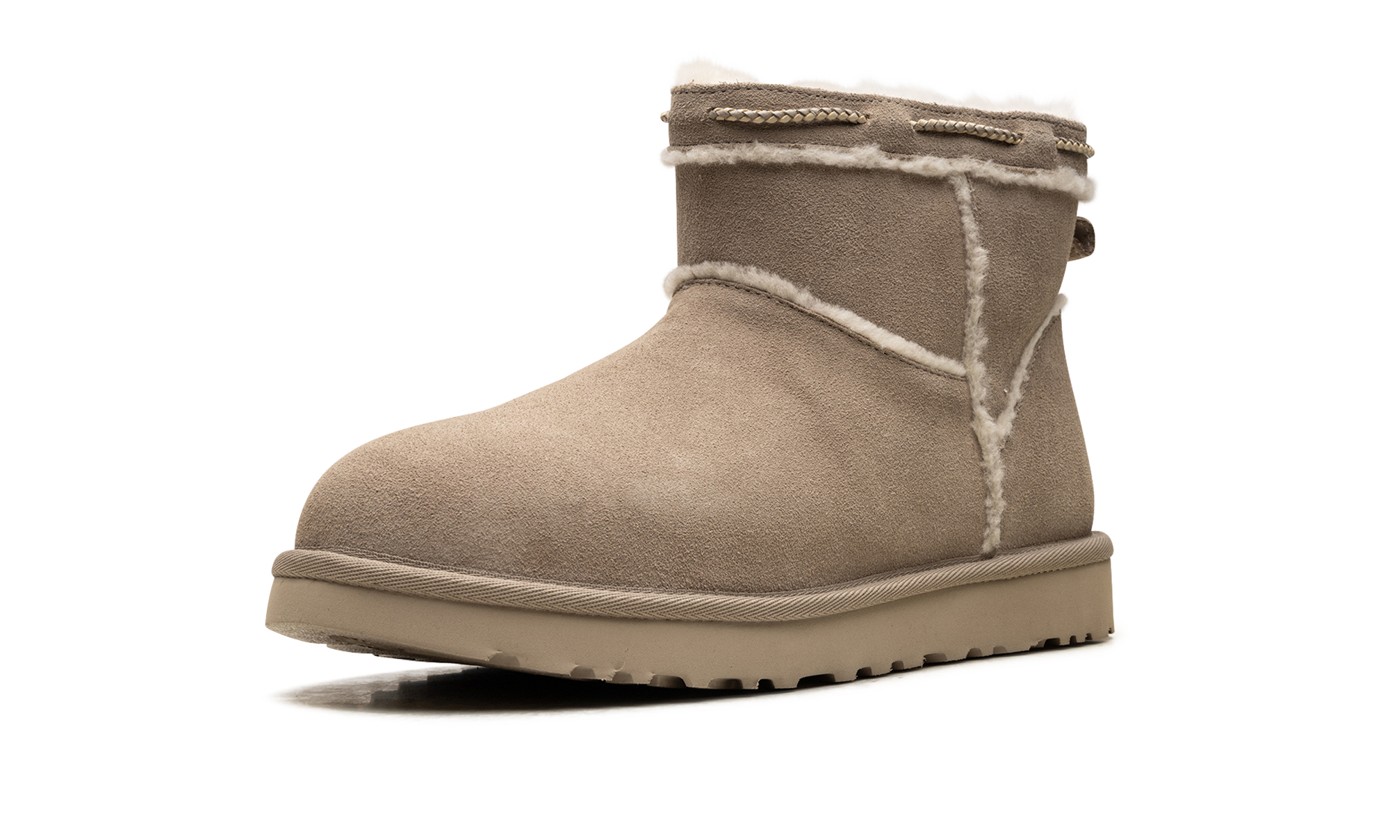 Classic Mini Shearling Braid Women "Dune"