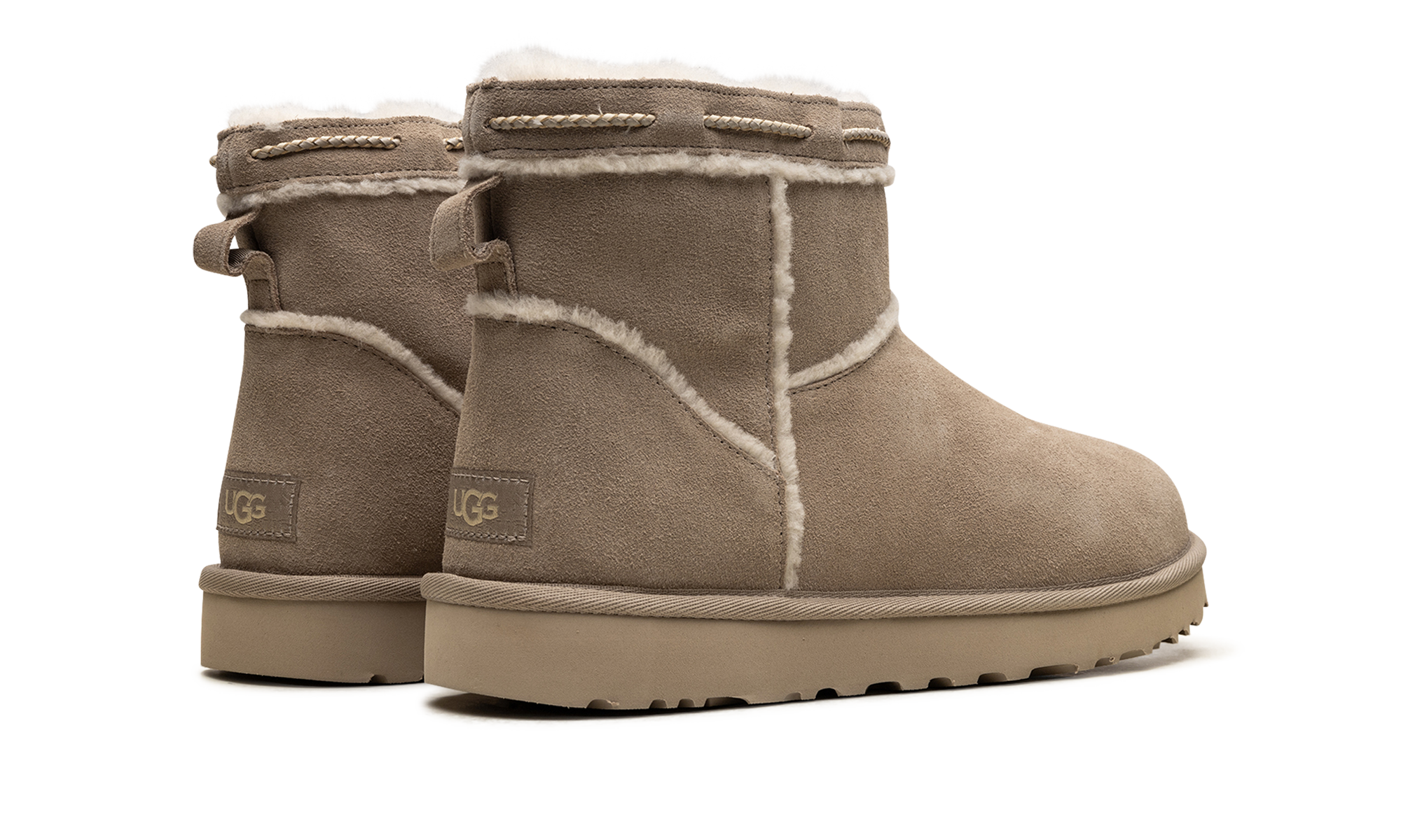 Classic Mini Shearling Braid Women "Dune"