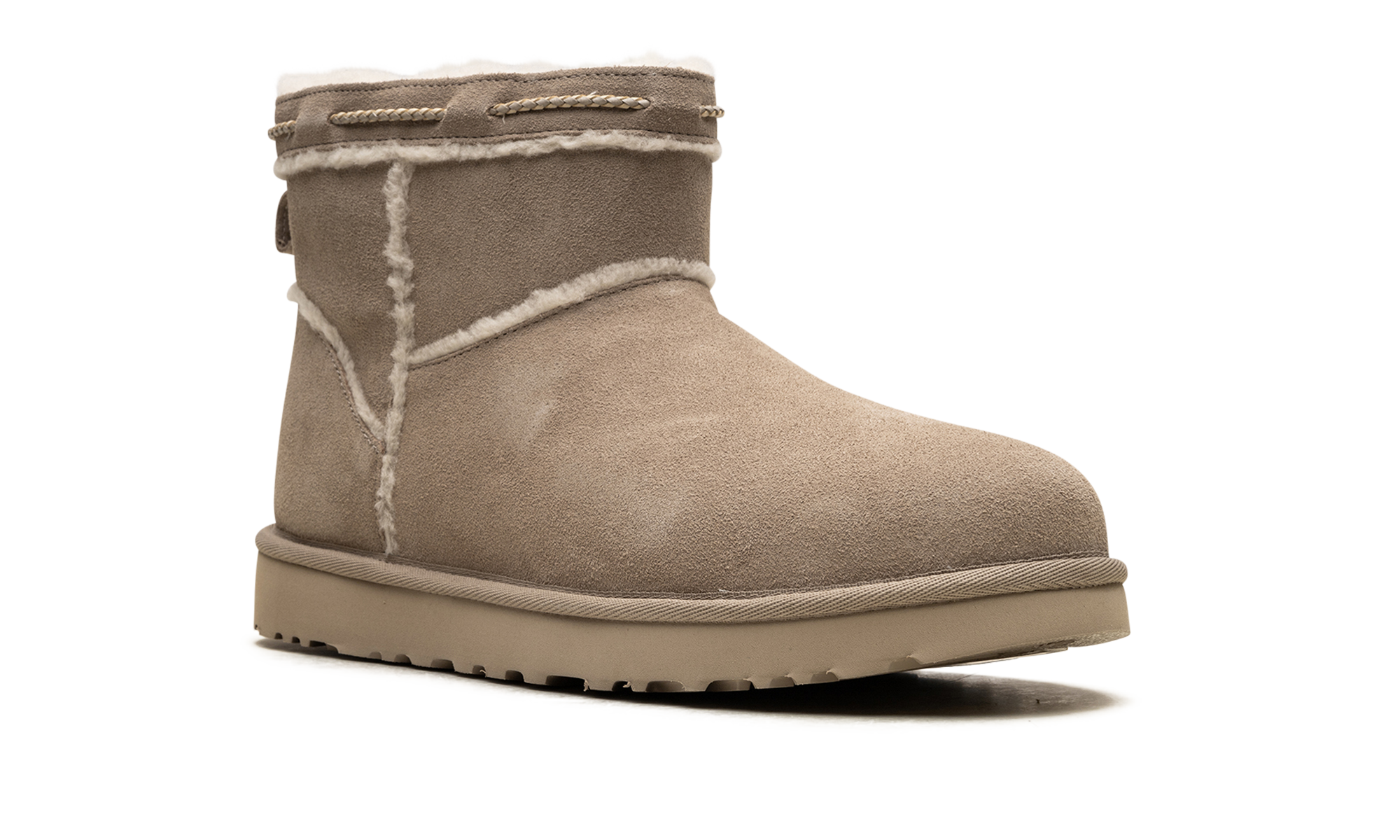 Classic Mini Shearling Braid Women "Dune"