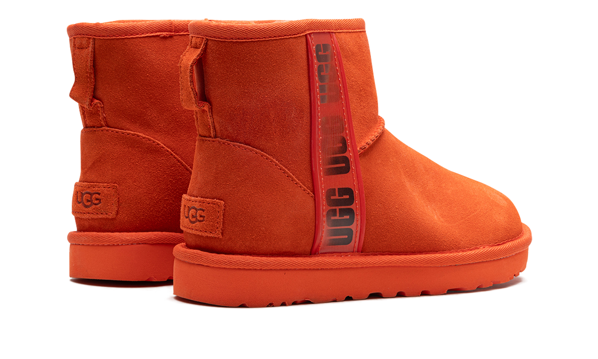 Classic Mini Side Logo Ii Boot Women "Orange"