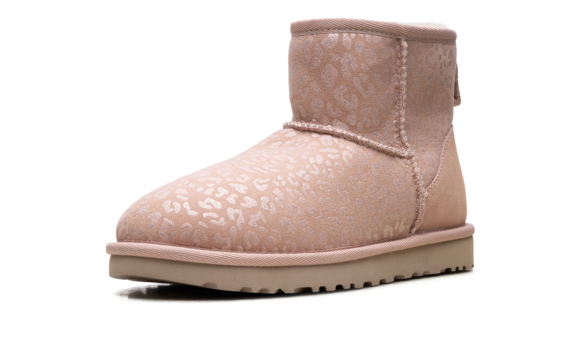Classic Mini Women "Snow Leopard Fleece Lined Pink"