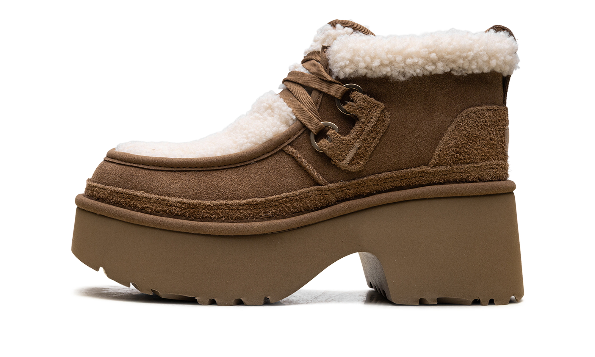 Classic New Heights Lace Up Women "Chestnut"