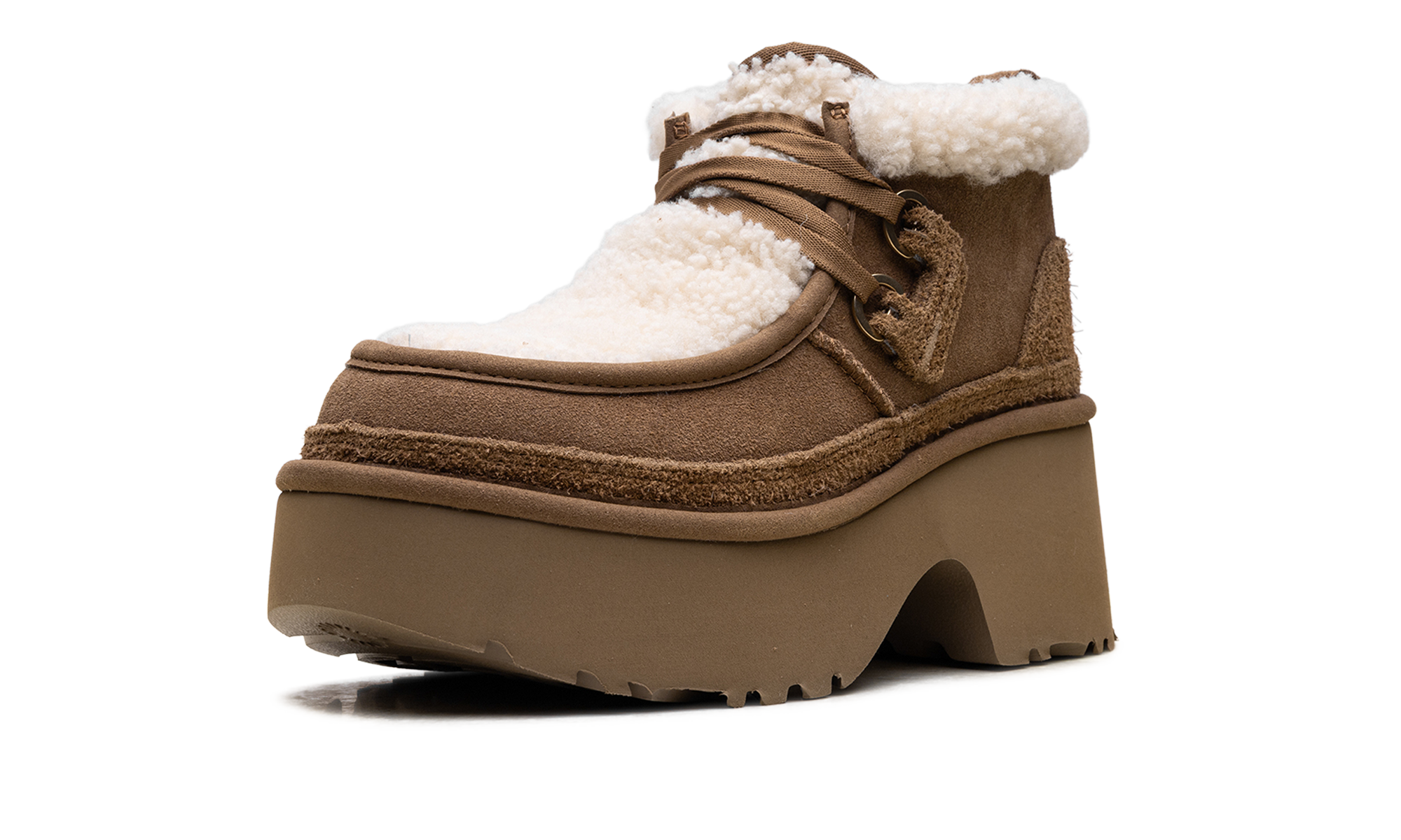Classic New Heights Lace Up Women "Chestnut"