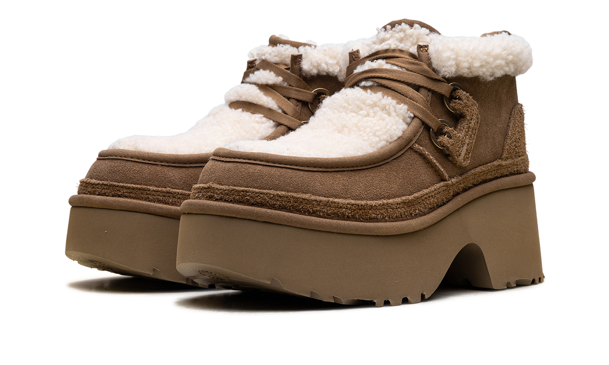 Classic New Heights Lace Up Women "Chestnut"