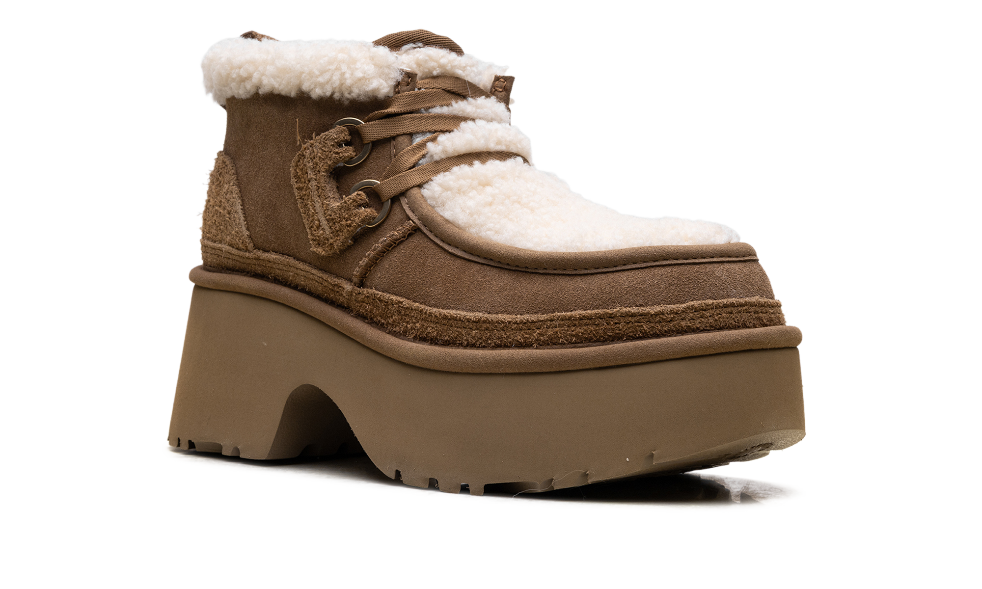 Classic New Heights Lace Up Women "Chestnut"