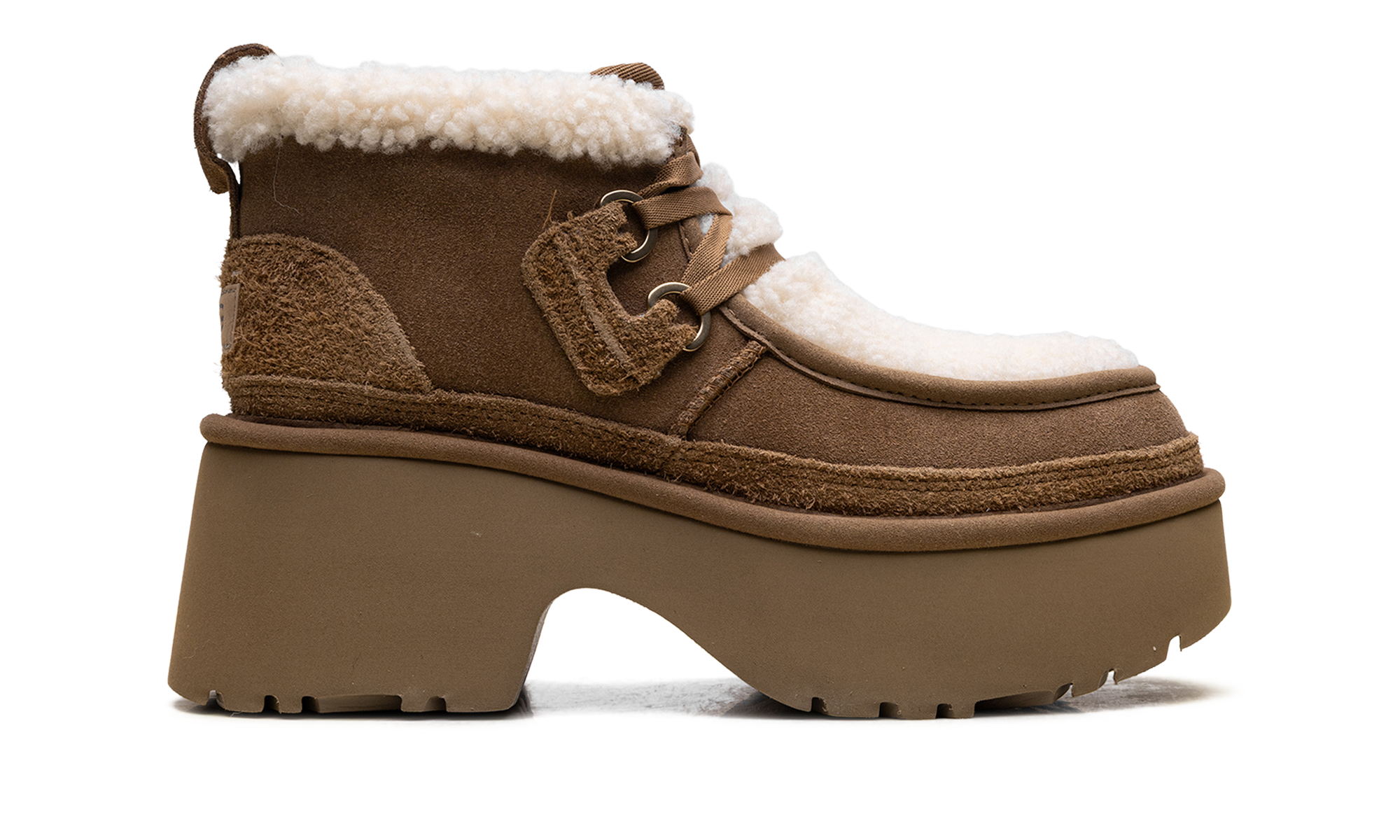 Classic New Heights Lace Up Women "Chestnut"
