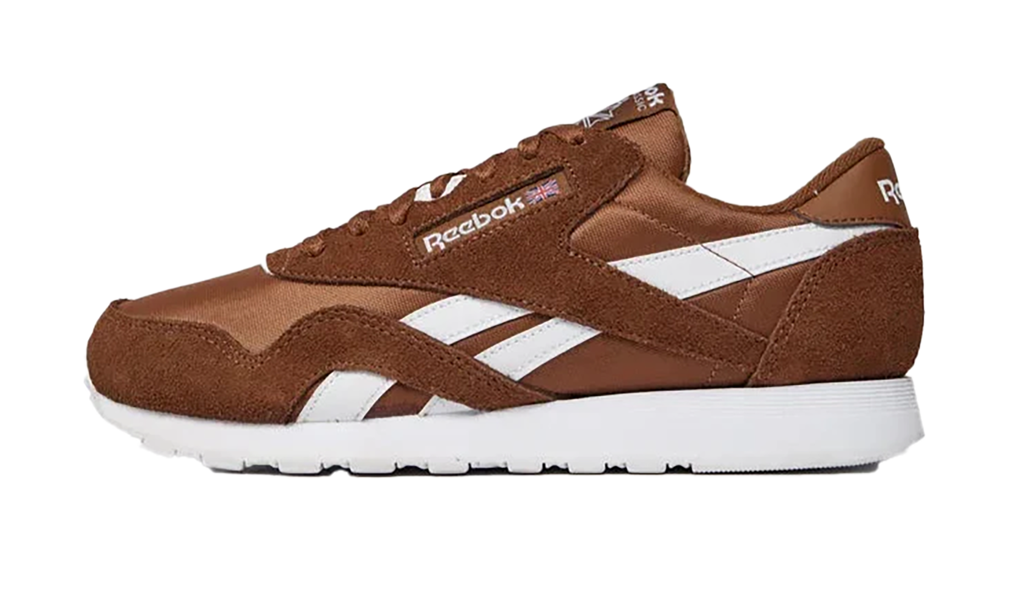 Classic Nylon "Brown/white"