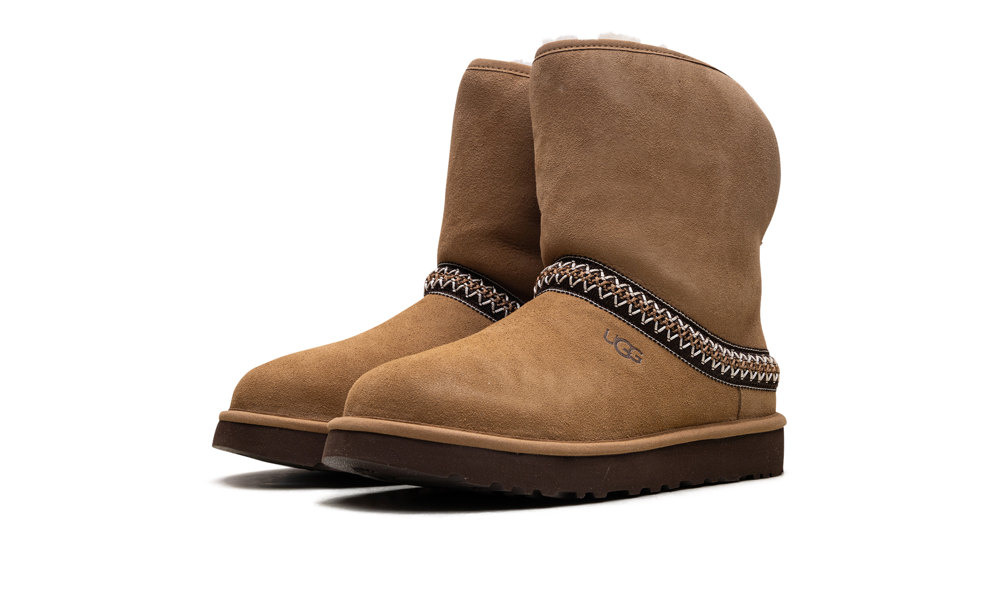 Classic Short Crescent Boot Women "Chestnut"