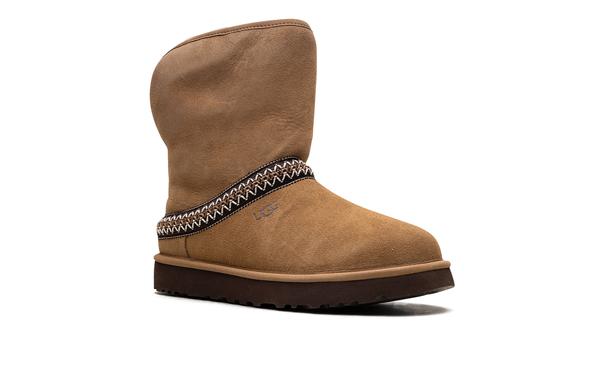Classic Short Crescent Boot Women "Chestnut"