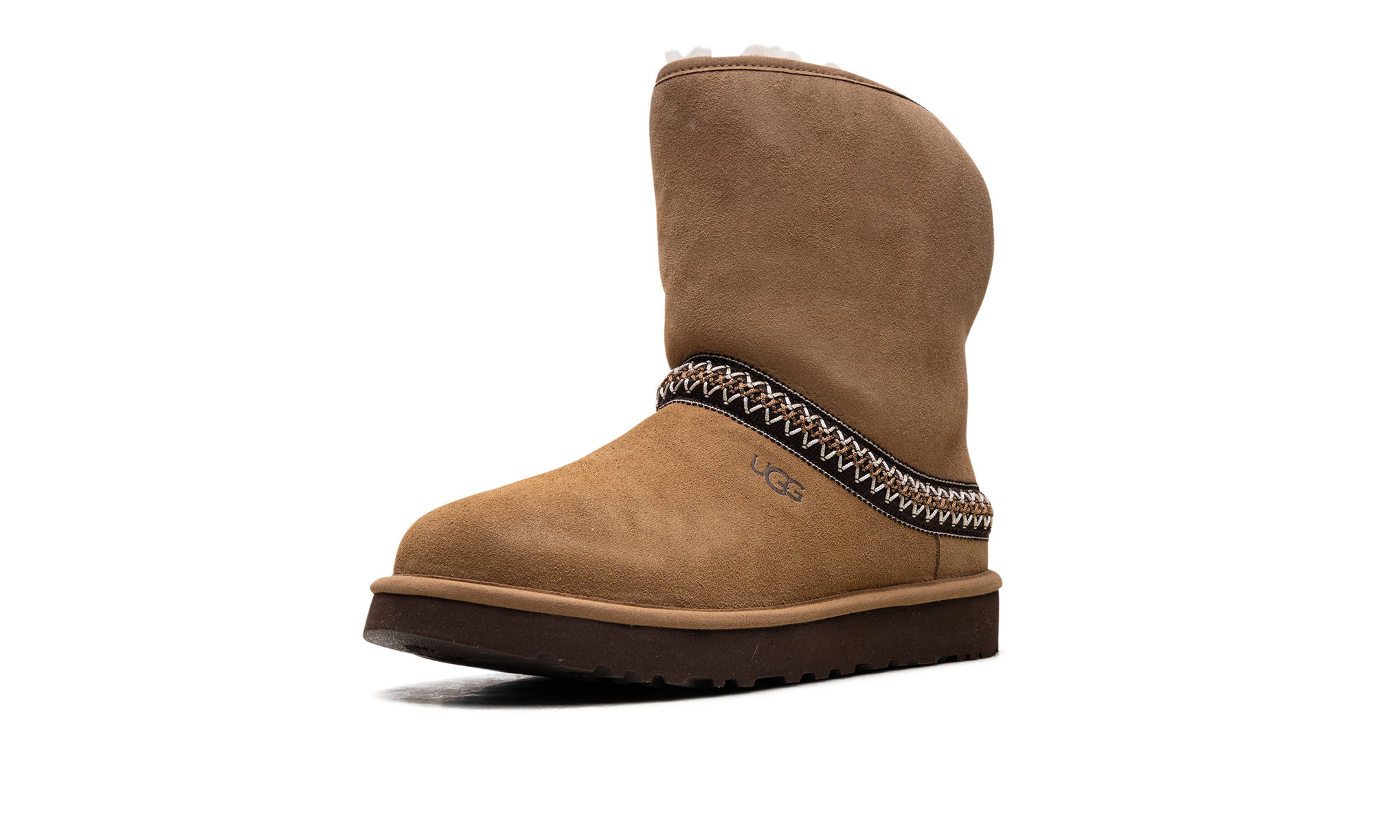 Classic Short Crescent Boot Women "Chestnut"