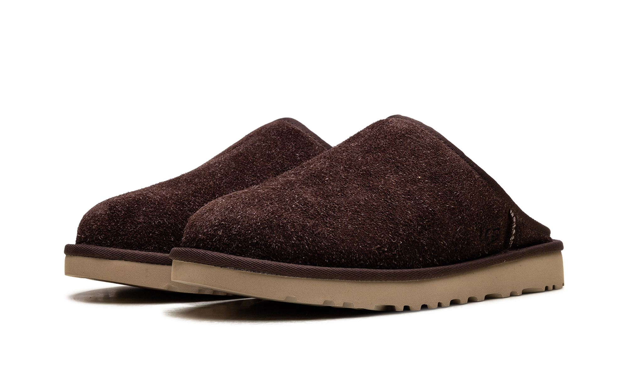 Classic Slip-On Shaggy Suede Slipper "Burnt Cedar"