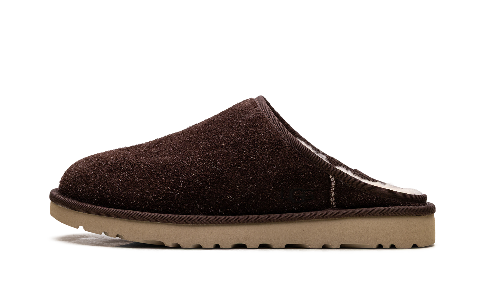 Classic Slip-On Shaggy Suede Slipper "Burnt Cedar"