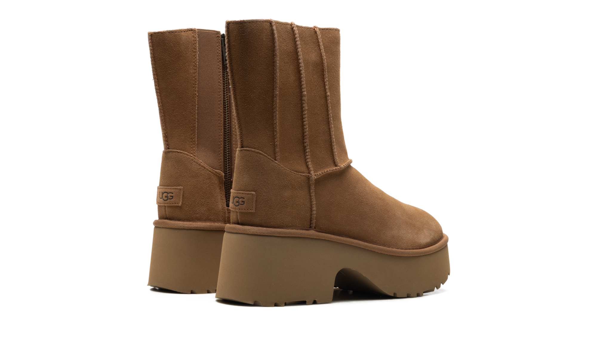 Classic Twin Seam New Heights Boot "Chestnut"