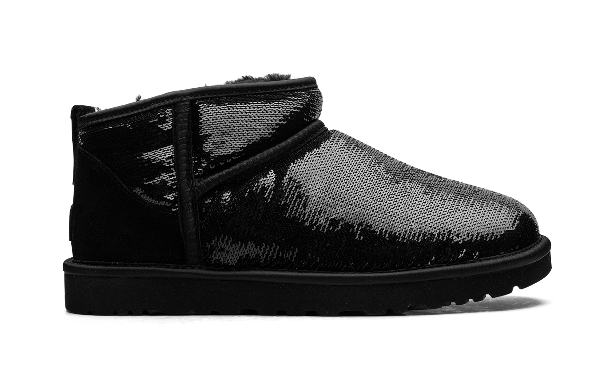Classic Ultra Mini Boot Women "Mirror Ball Black"