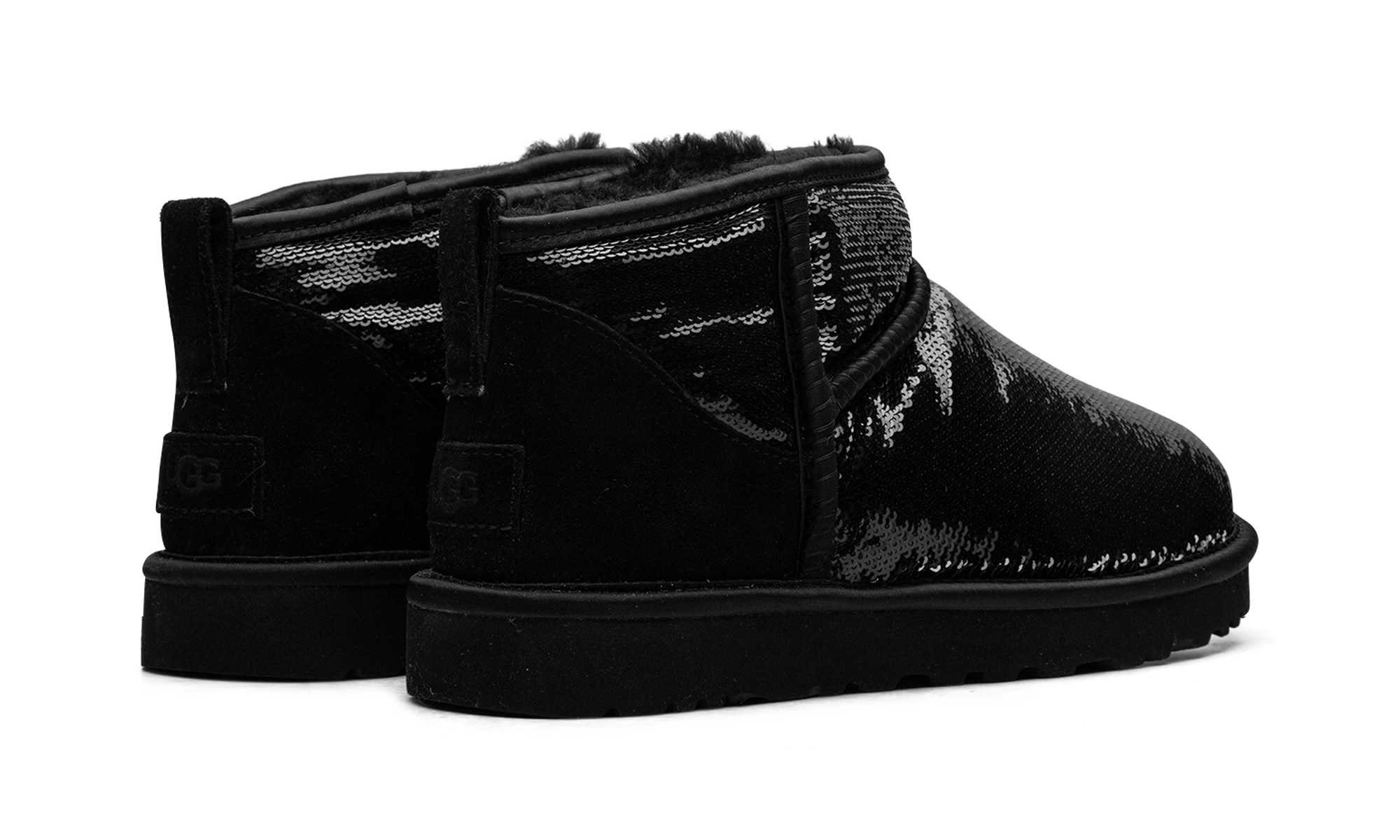 Classic Ultra Mini Boot Women "Mirror Ball Black"