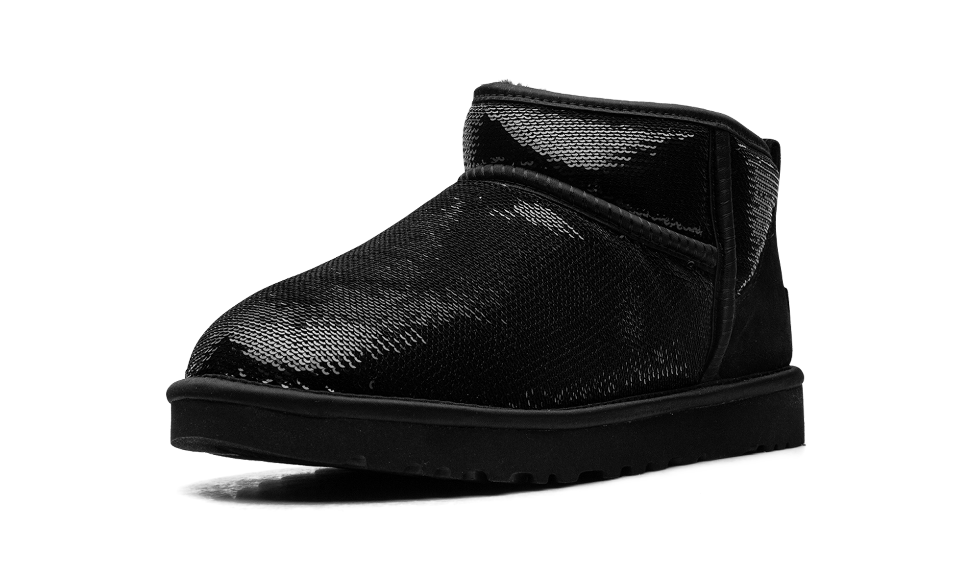Classic Ultra Mini Boot Women "Mirror Ball Black"