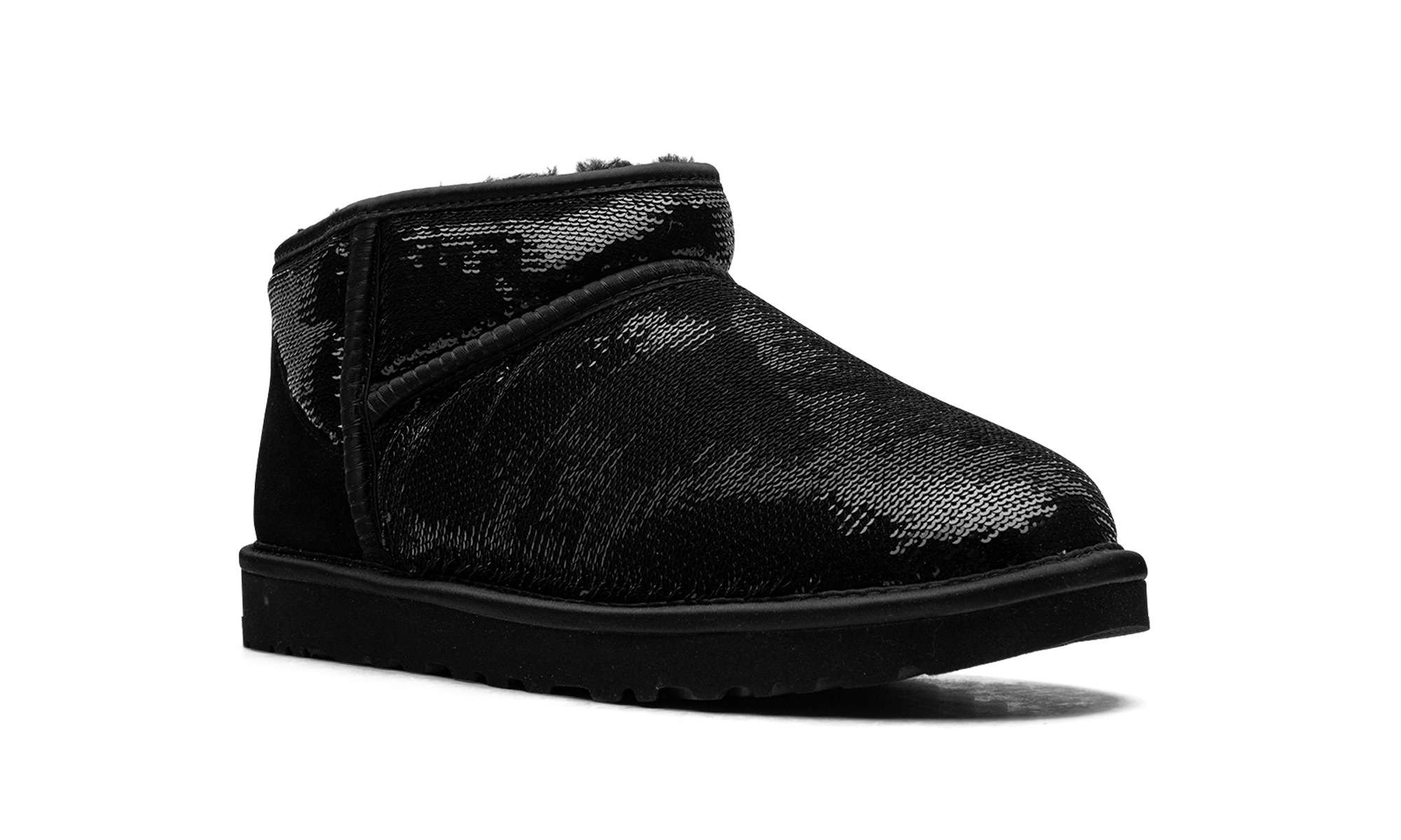 Classic Ultra Mini Boot Women "Mirror Ball Black"
