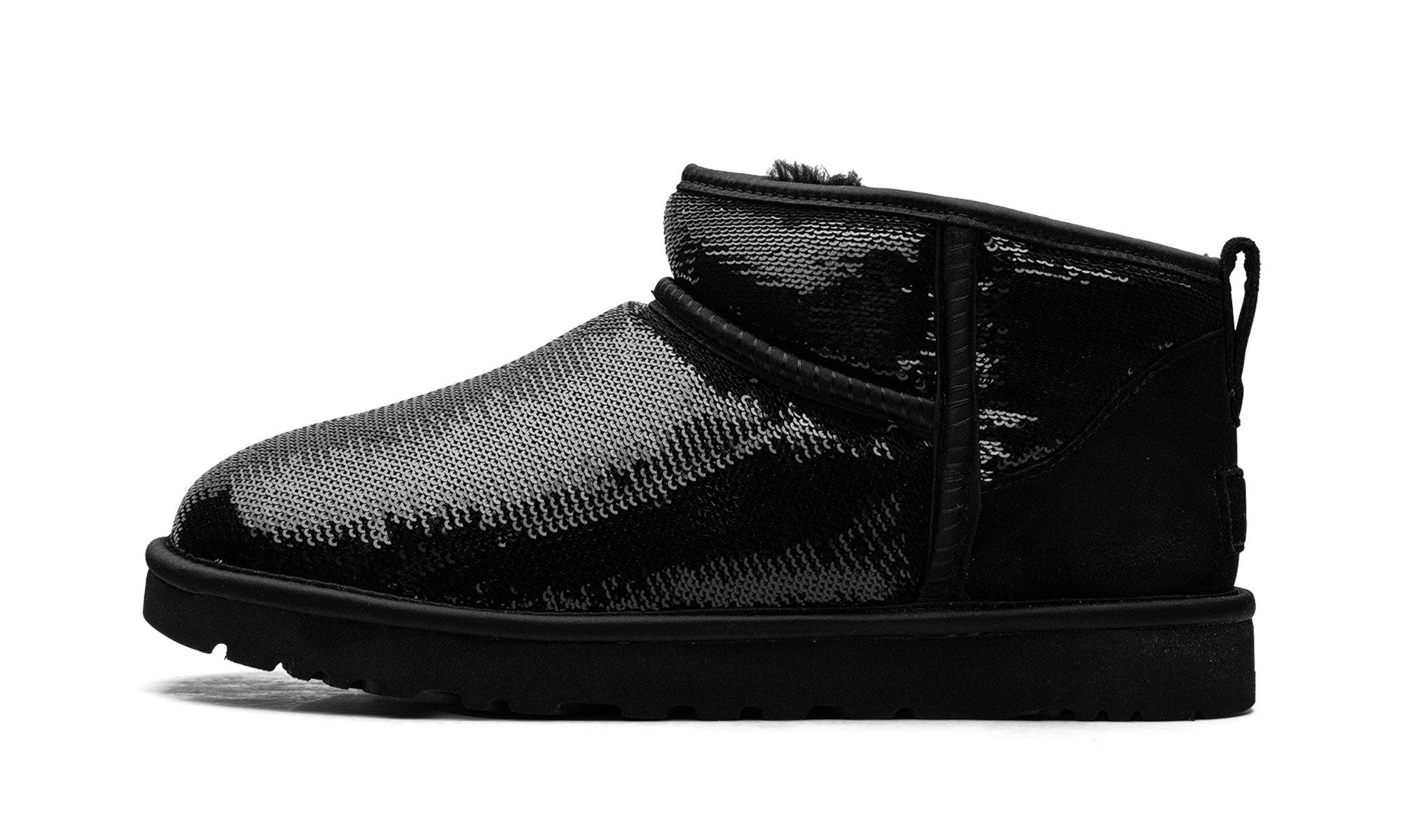 Classic Ultra Mini Boot Women "Mirror Ball Black"