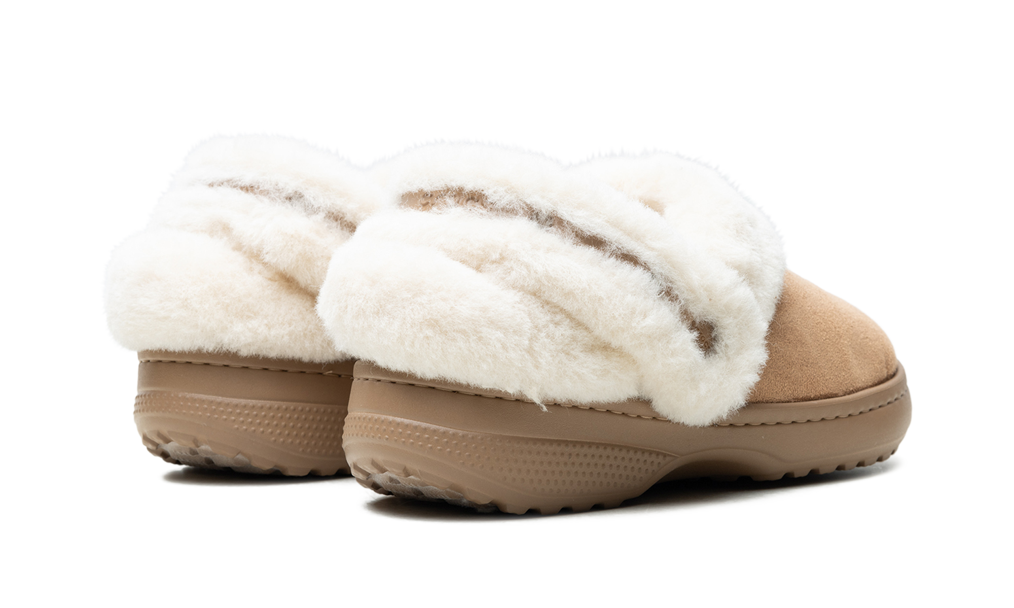 Classic Unfurgettable Vegan Suede Clog "Sepia"