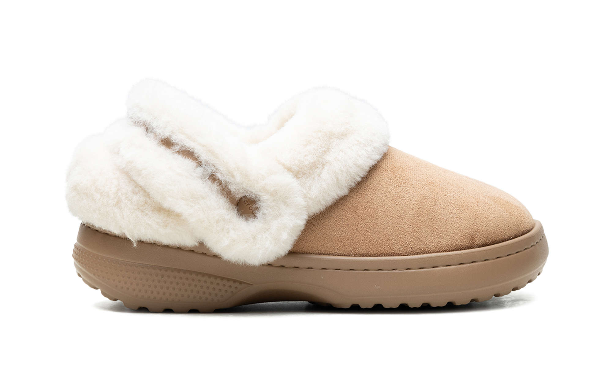 Classic Unfurgettable Vegan Suede Clog "Sepia"