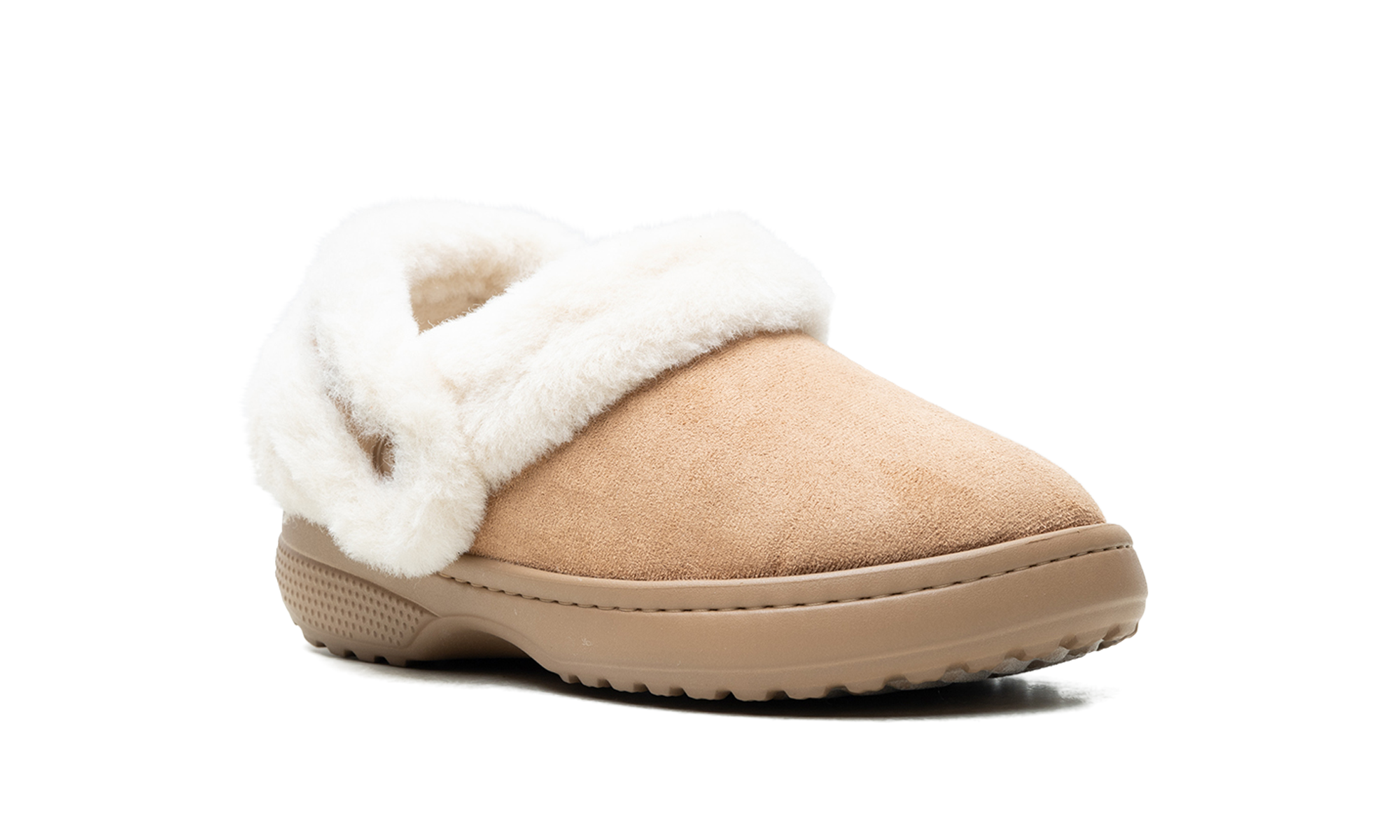 Classic Unfurgettable Vegan Suede Clog "Sepia"