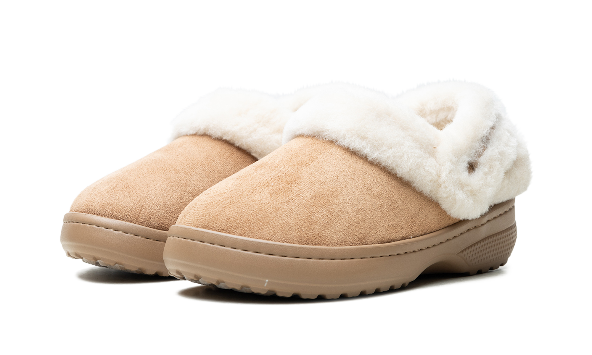Classic Unfurgettable Vegan Suede Clog "Sepia"