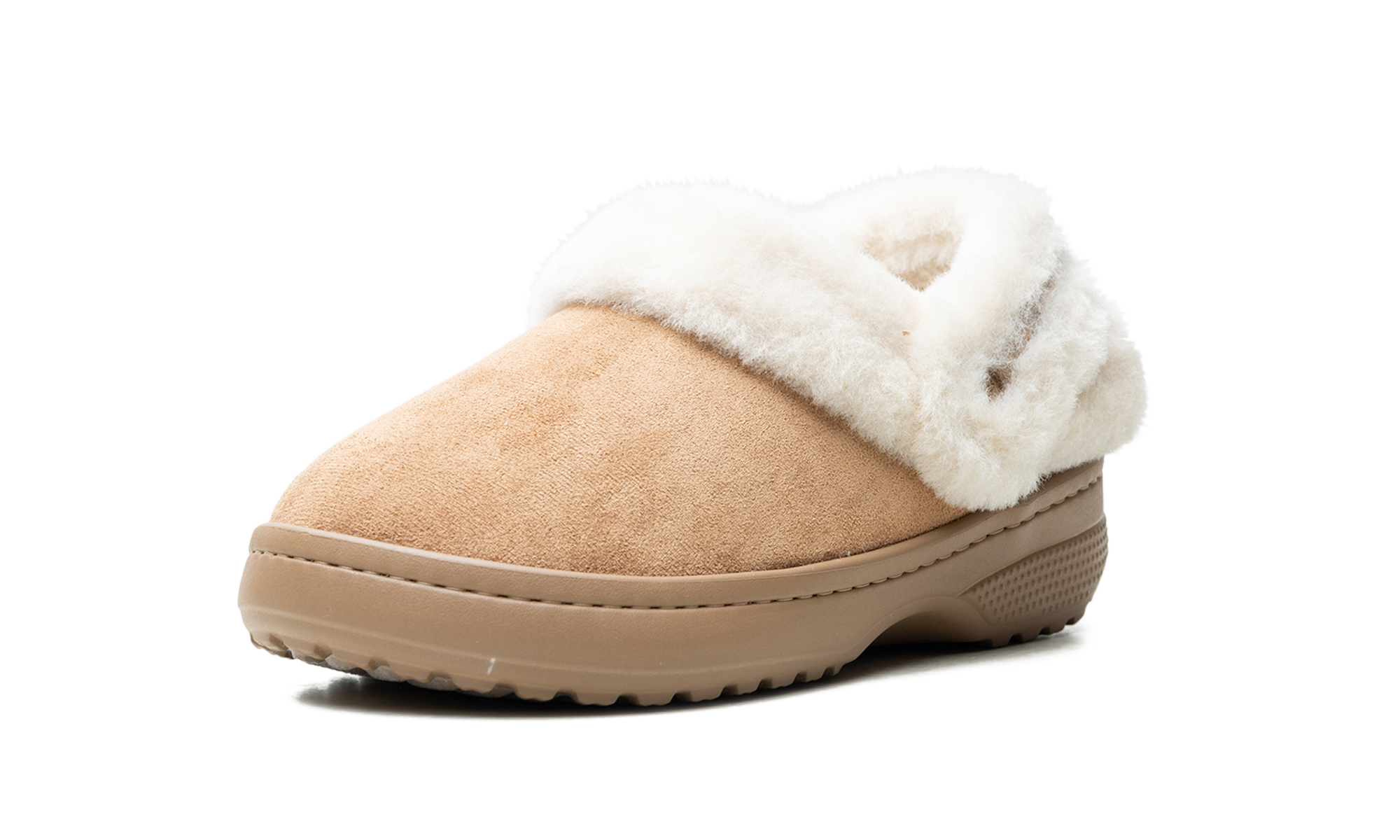 Classic Unfurgettable Vegan Suede Clog "Sepia"