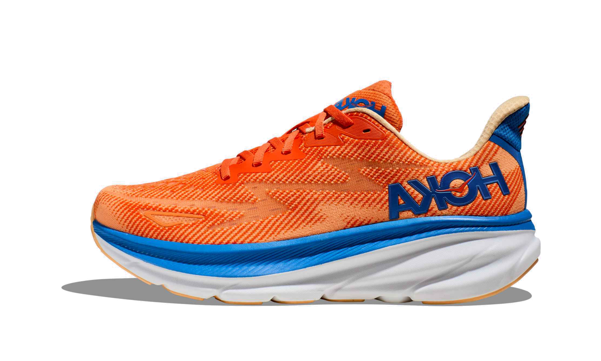 Clifton 9 Wide "Orange / Blue"