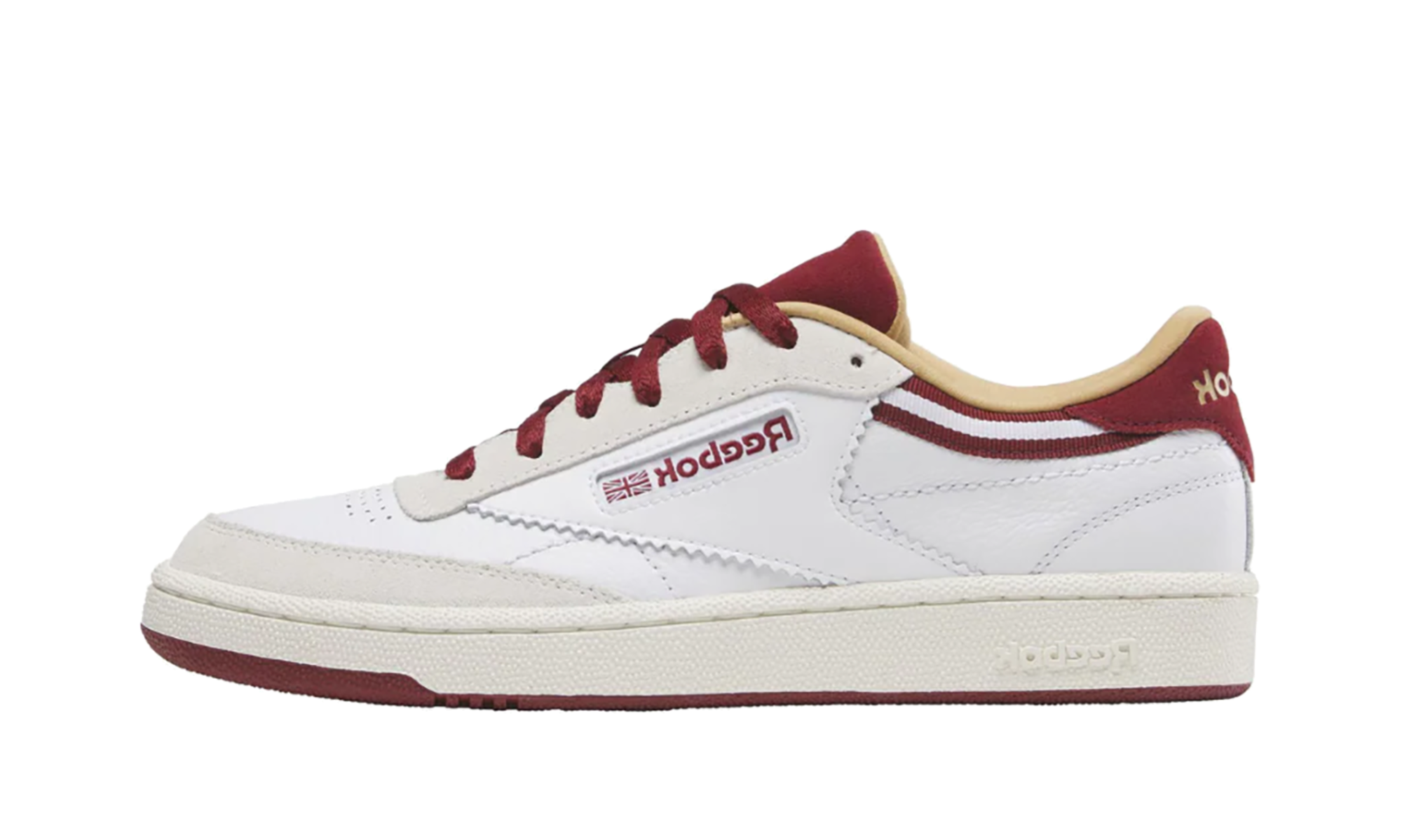 Club C 85 "White Retro Red Chalk"
